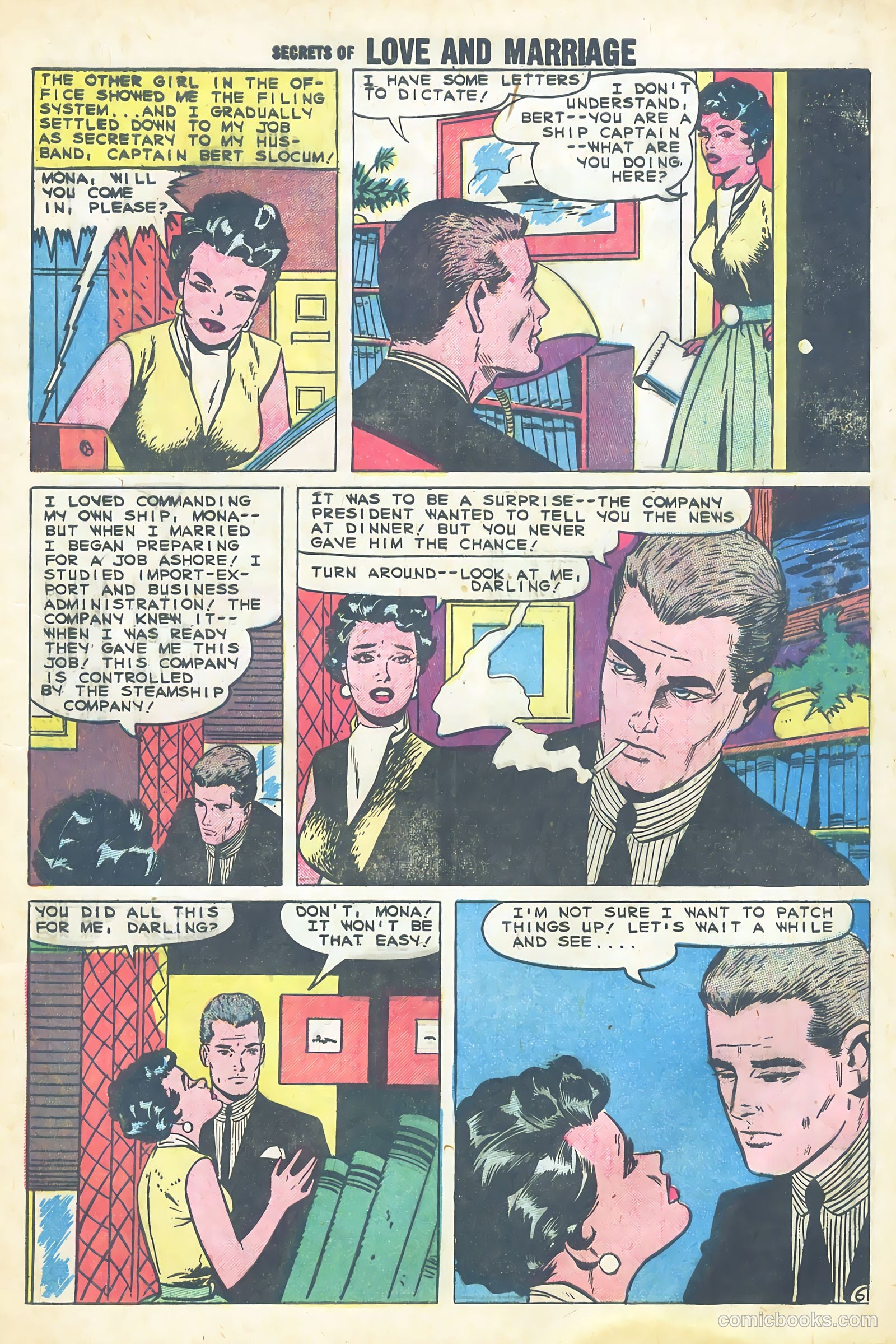 Secrets of Love and Marriage #13 (1959) — page 9 of 36