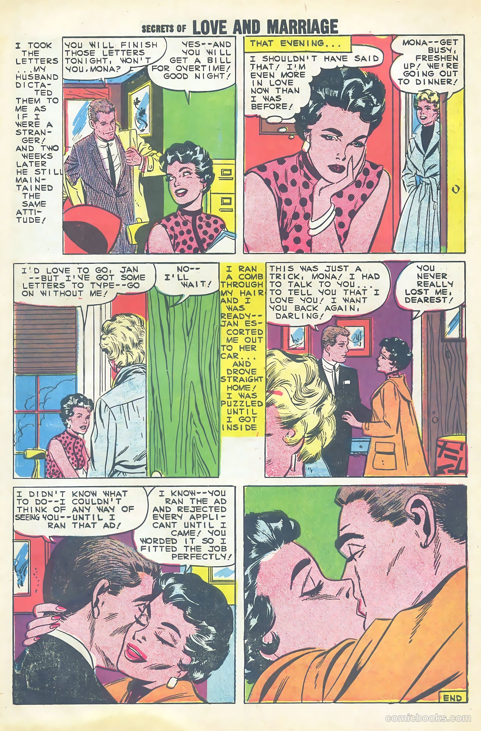 Secrets of Love and Marriage #13 (1959) — page 10 of 36