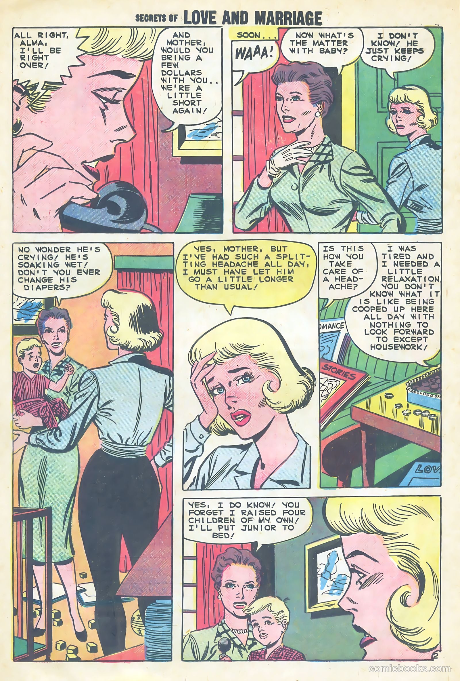 Secrets of Love and Marriage #13 (1959) — page 16 of 36