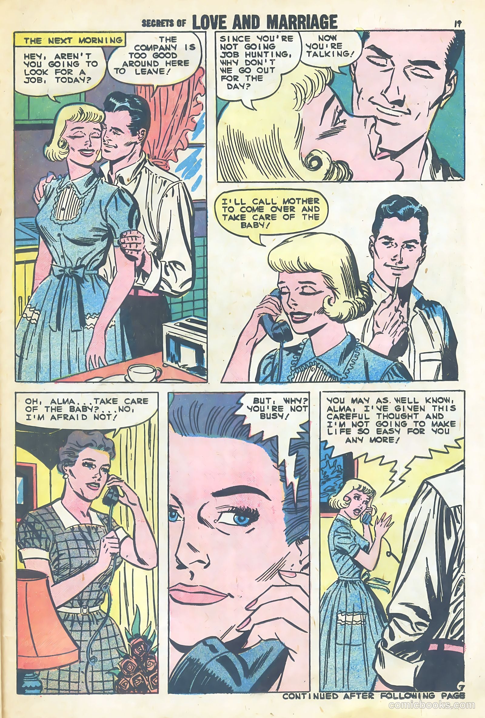 Secrets of Love and Marriage #13 (1959) — page 21 of 36