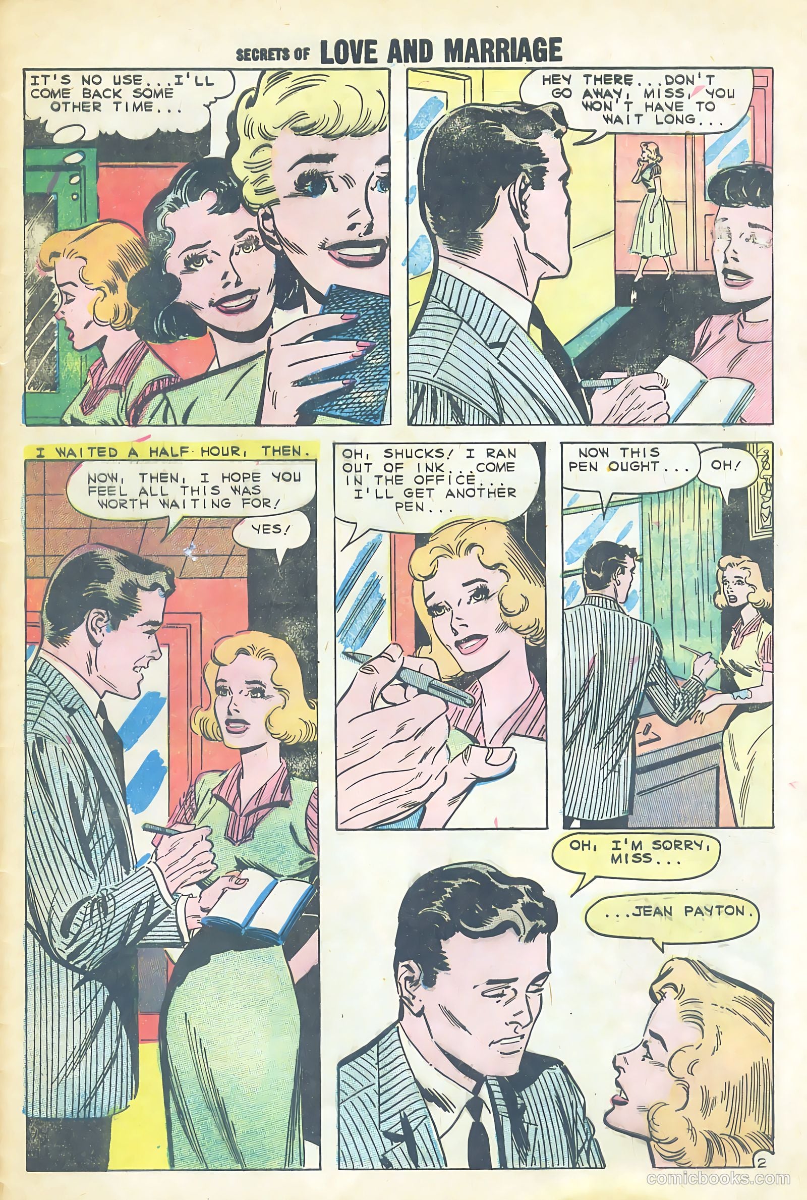 Secrets of Love and Marriage #13 (1959) — page 29 of 36