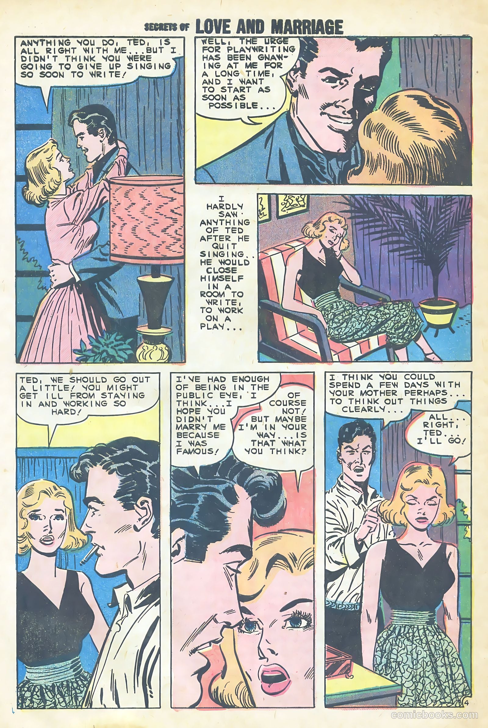 Secrets of Love and Marriage #13 (1959) — page 32 of 36