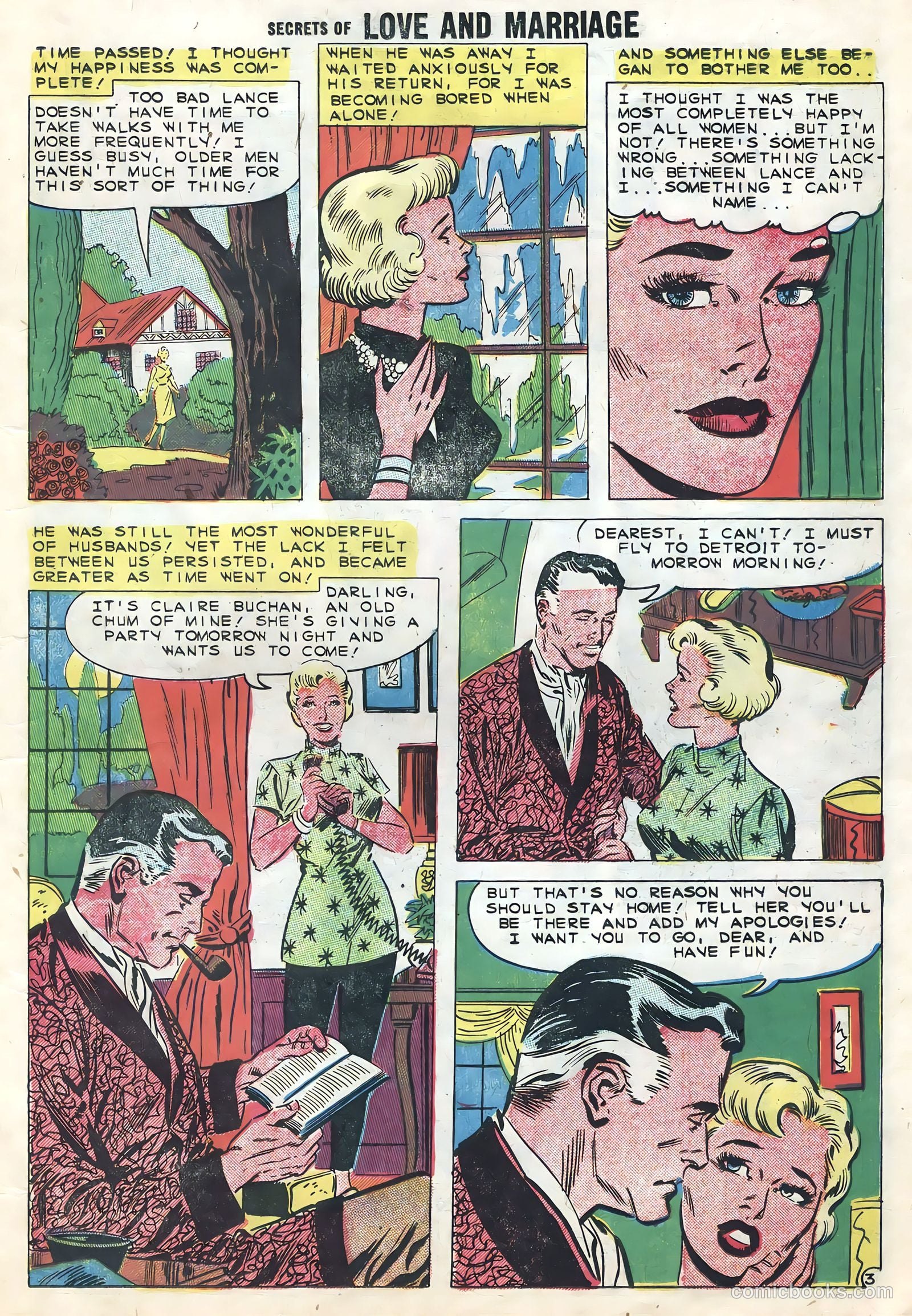 Secrets of Love and Marriage #14 (1959) — page 11 of 36