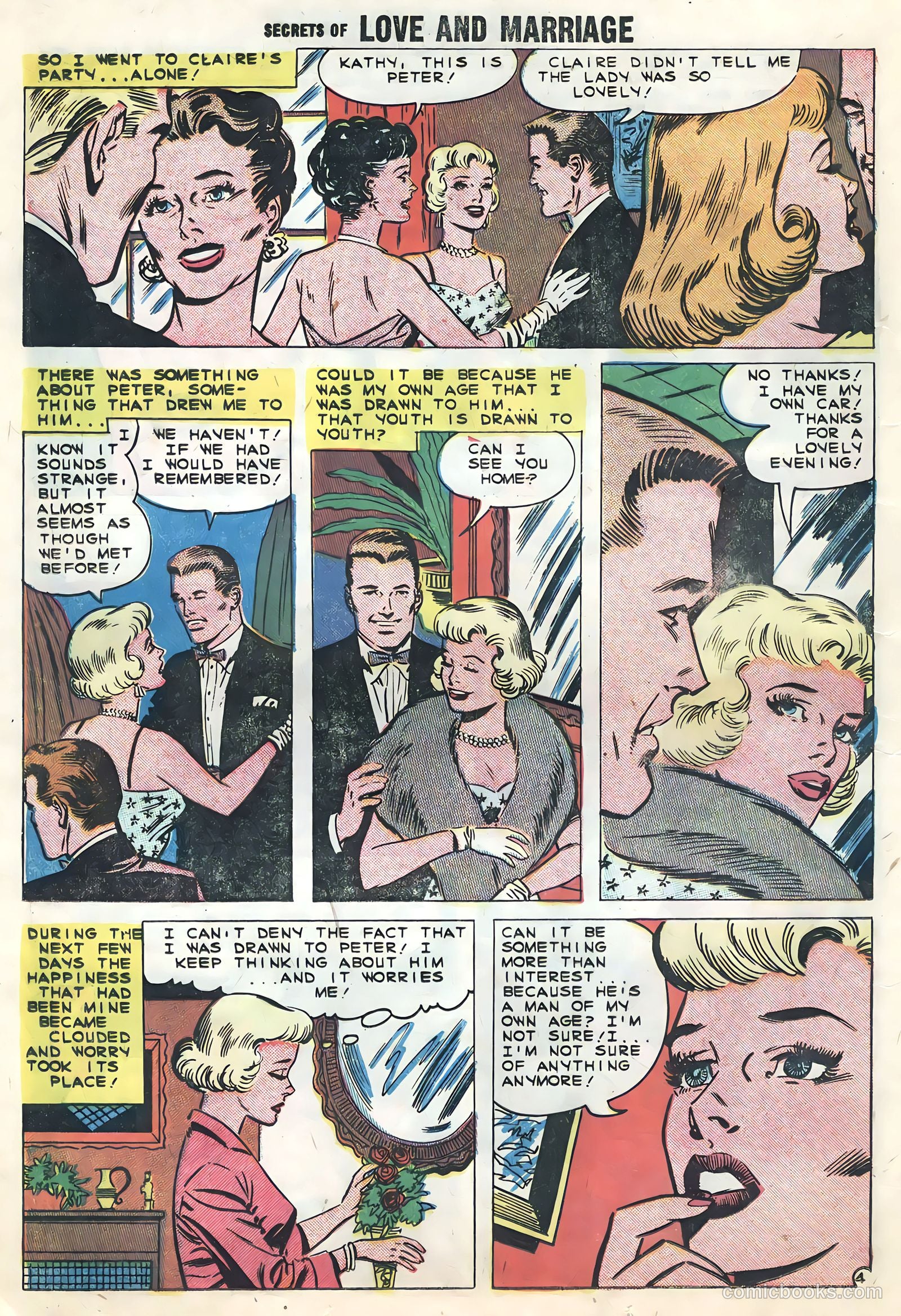 Secrets of Love and Marriage #14 (1959) — page 12 of 36