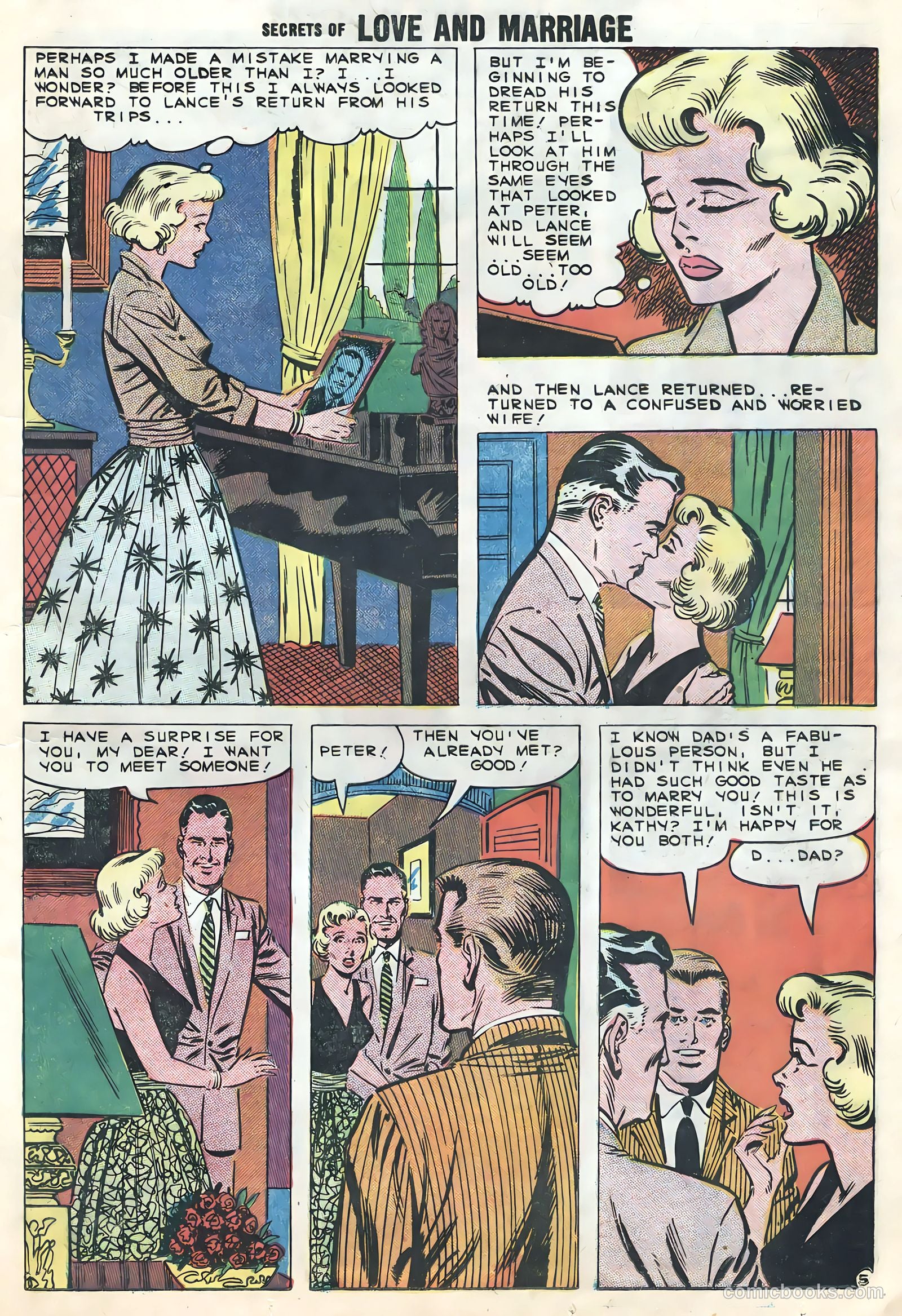 Secrets of Love and Marriage #14 (1959) — page 13 of 36