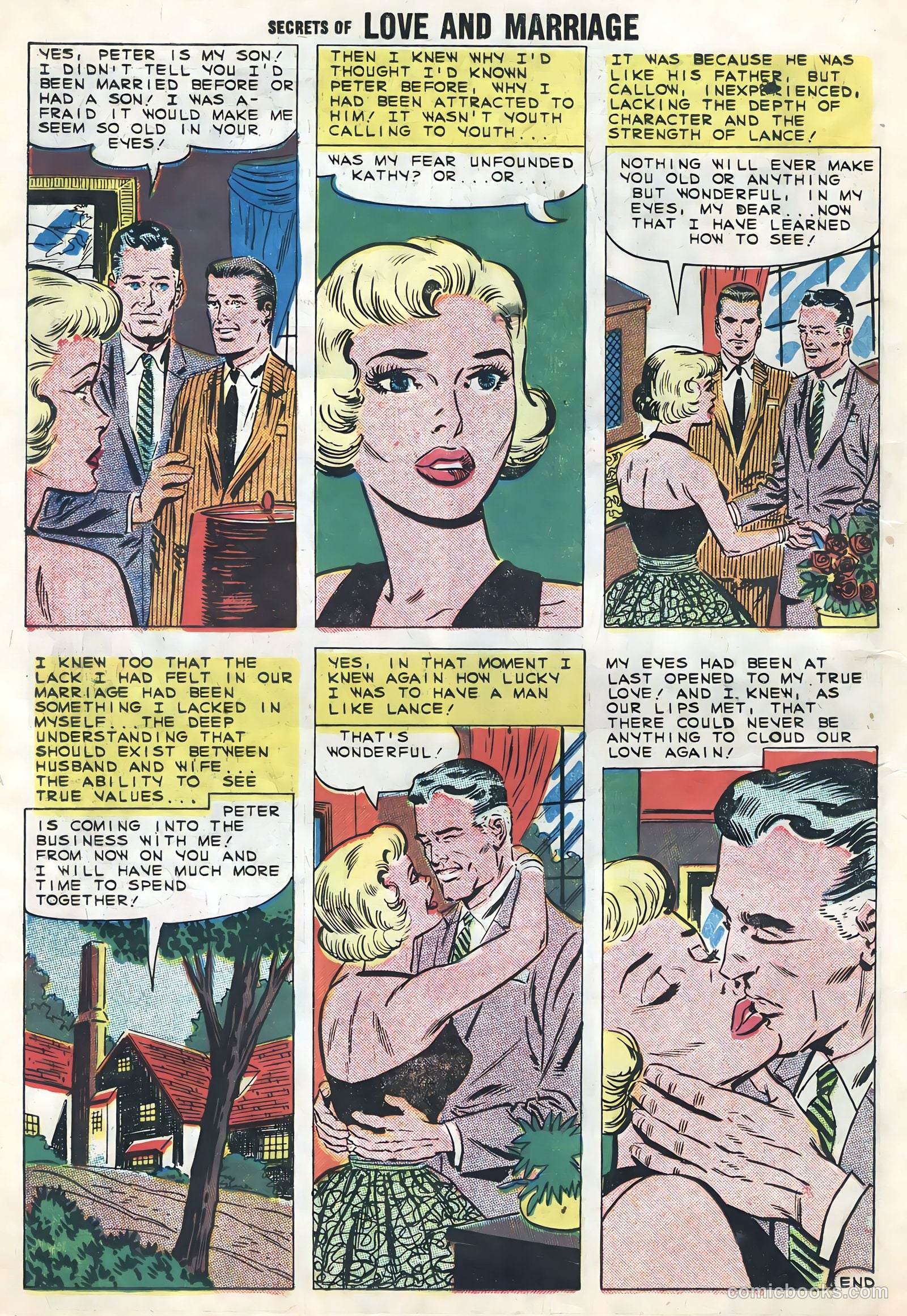 Secrets of Love and Marriage #14 (1959) — page 14 of 36