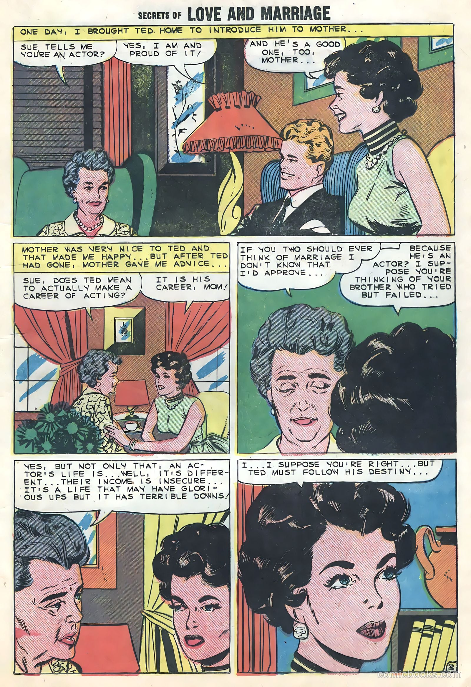 Secrets of Love and Marriage #14 (1959) — page 17 of 36