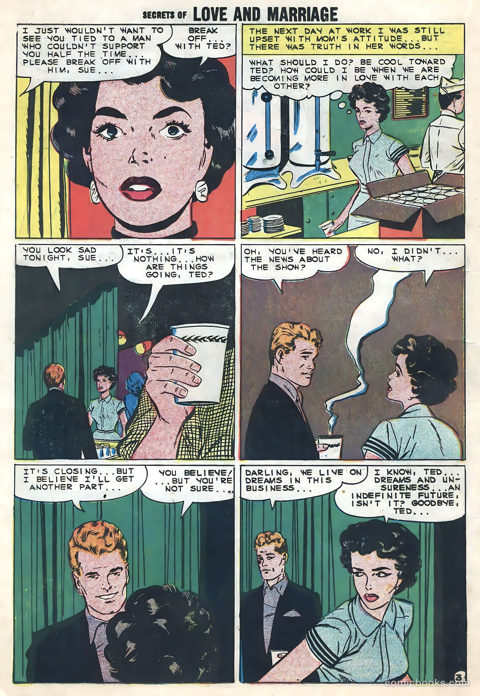 Secrets of Love and Marriage #14 (1959) — page 18 of 36