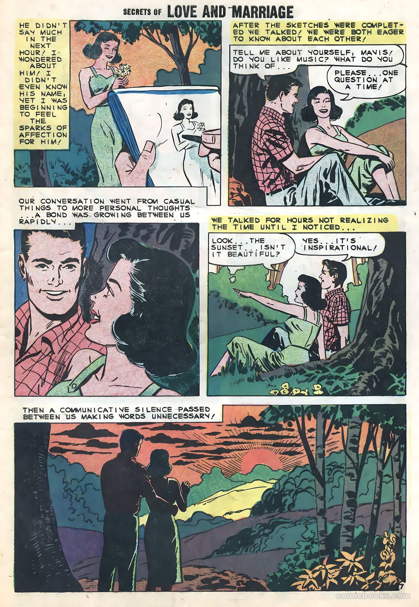 Secrets of Love and Marriage #14 (1959) — page 29 of 36