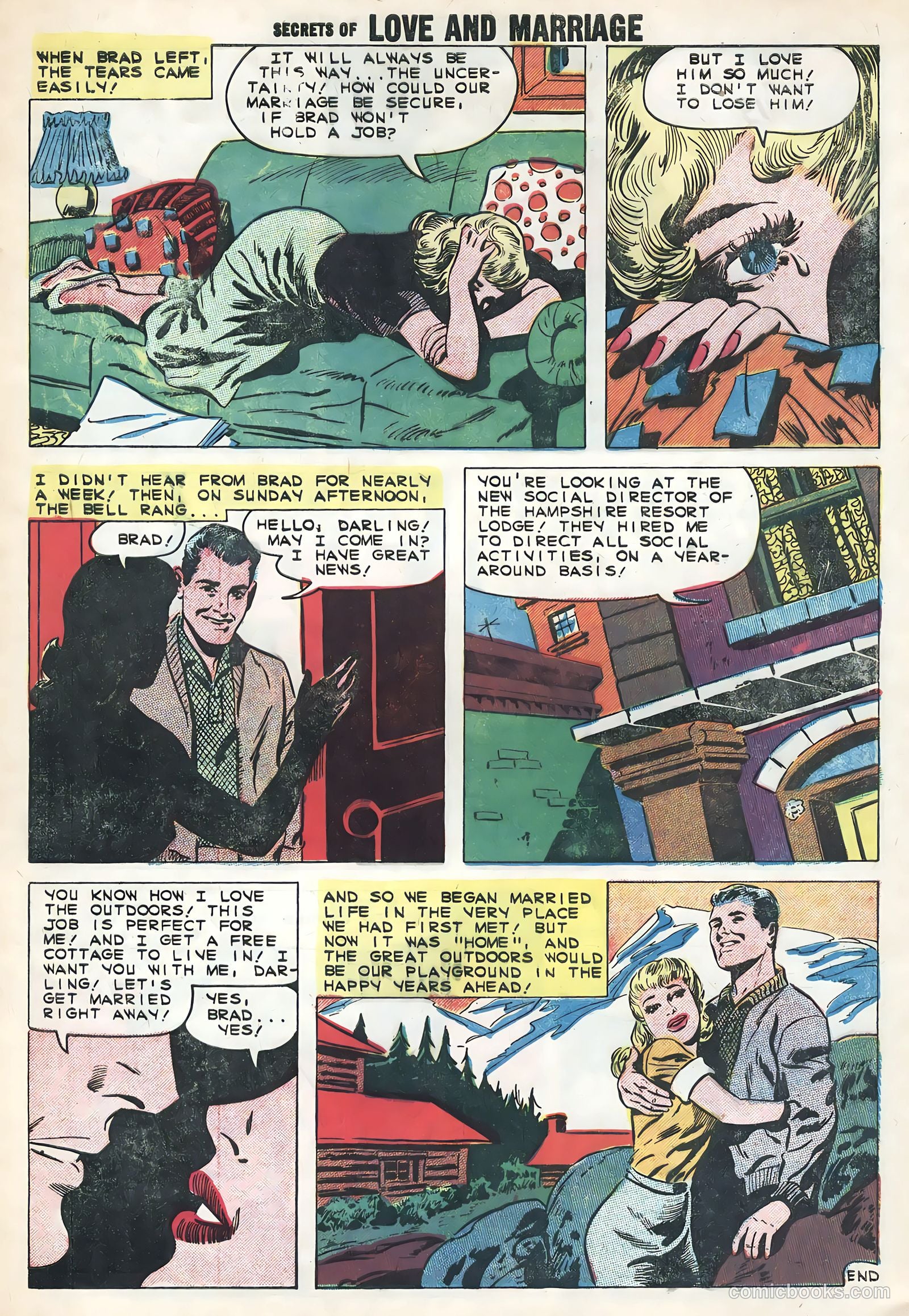 Secrets of Love and Marriage #15 (1959) — page 8 of 36