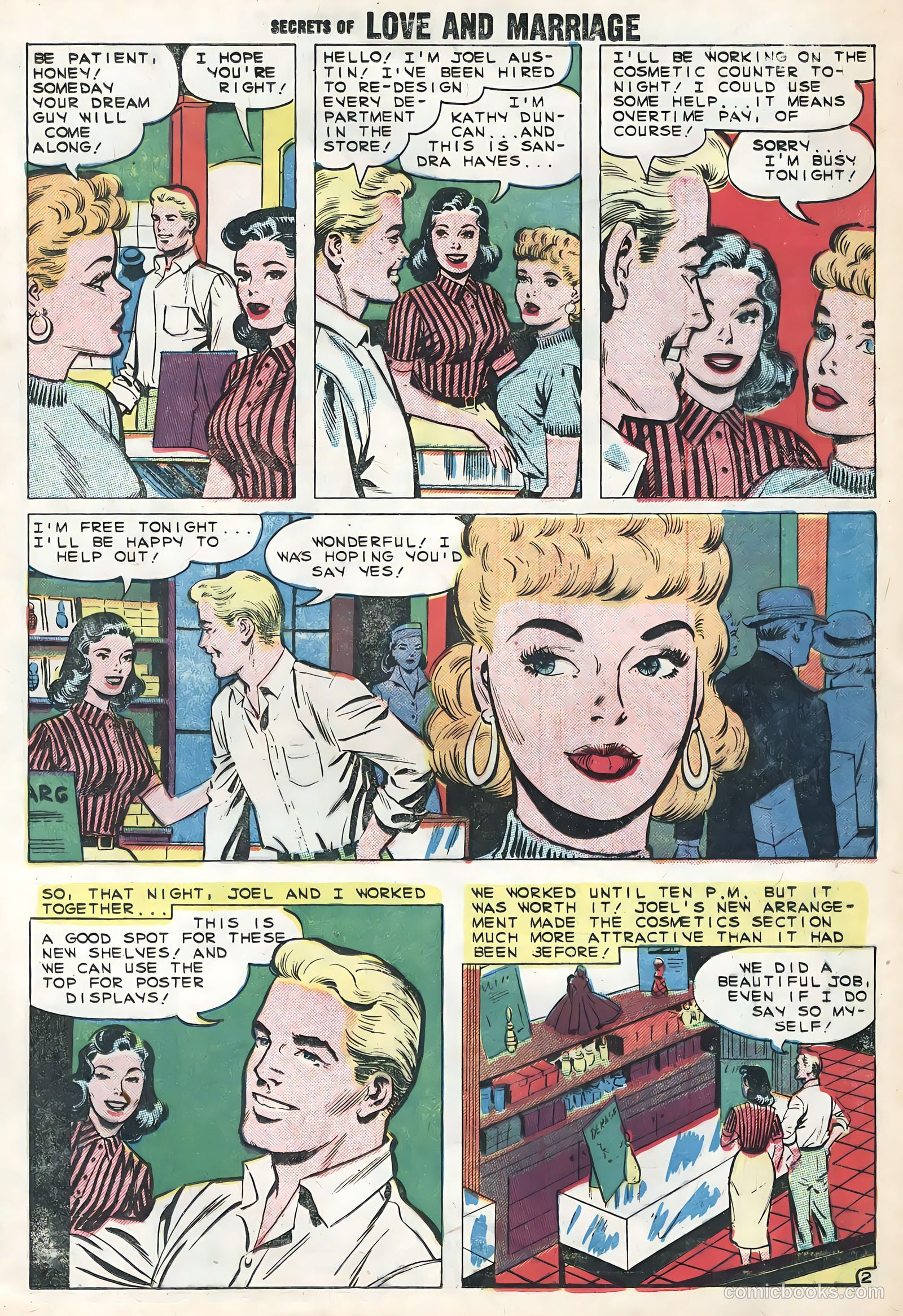 Secrets of Love and Marriage #15 (1959) — page 13 of 36