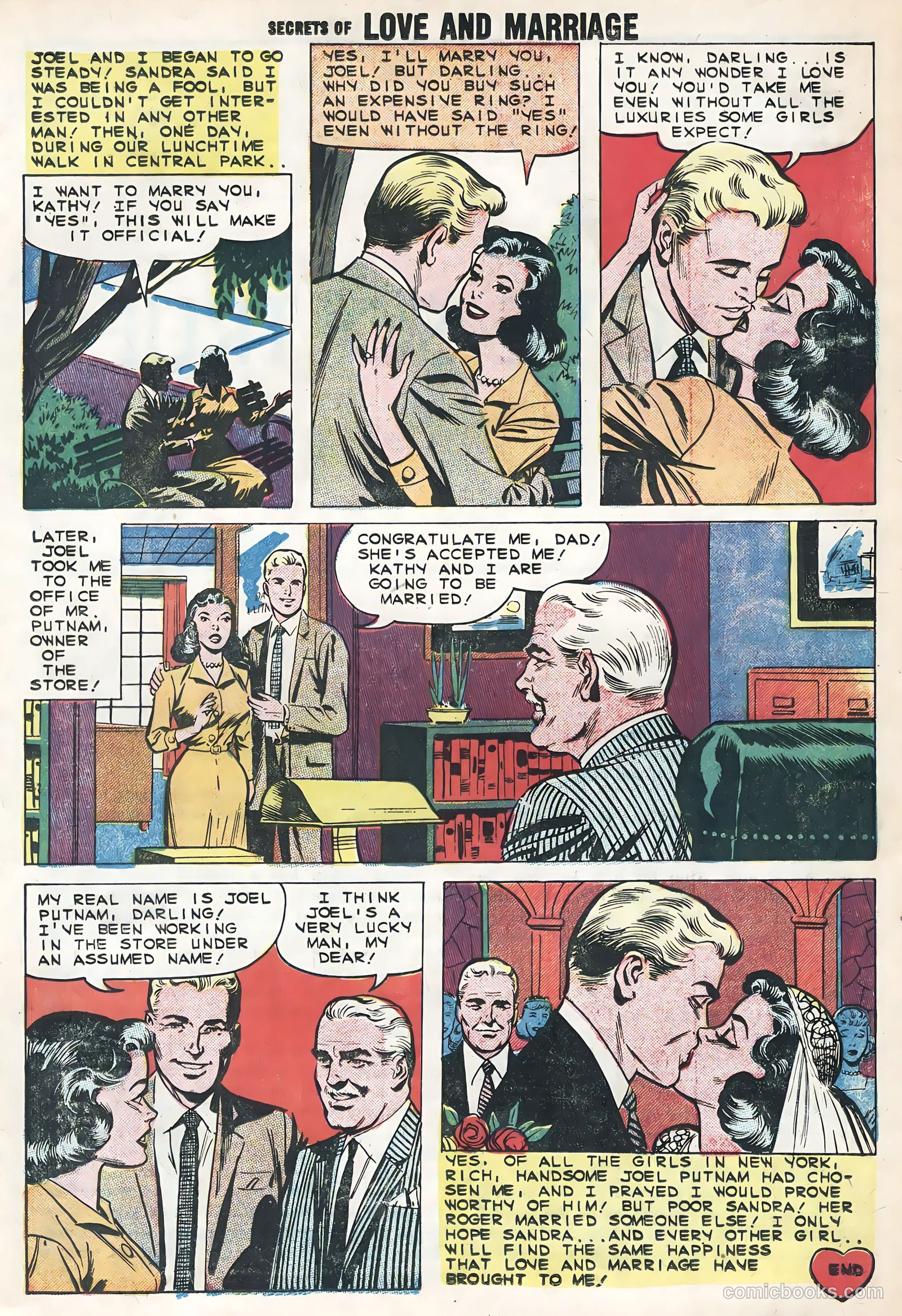 Secrets of Love and Marriage #15 (1959) — page 17 of 36