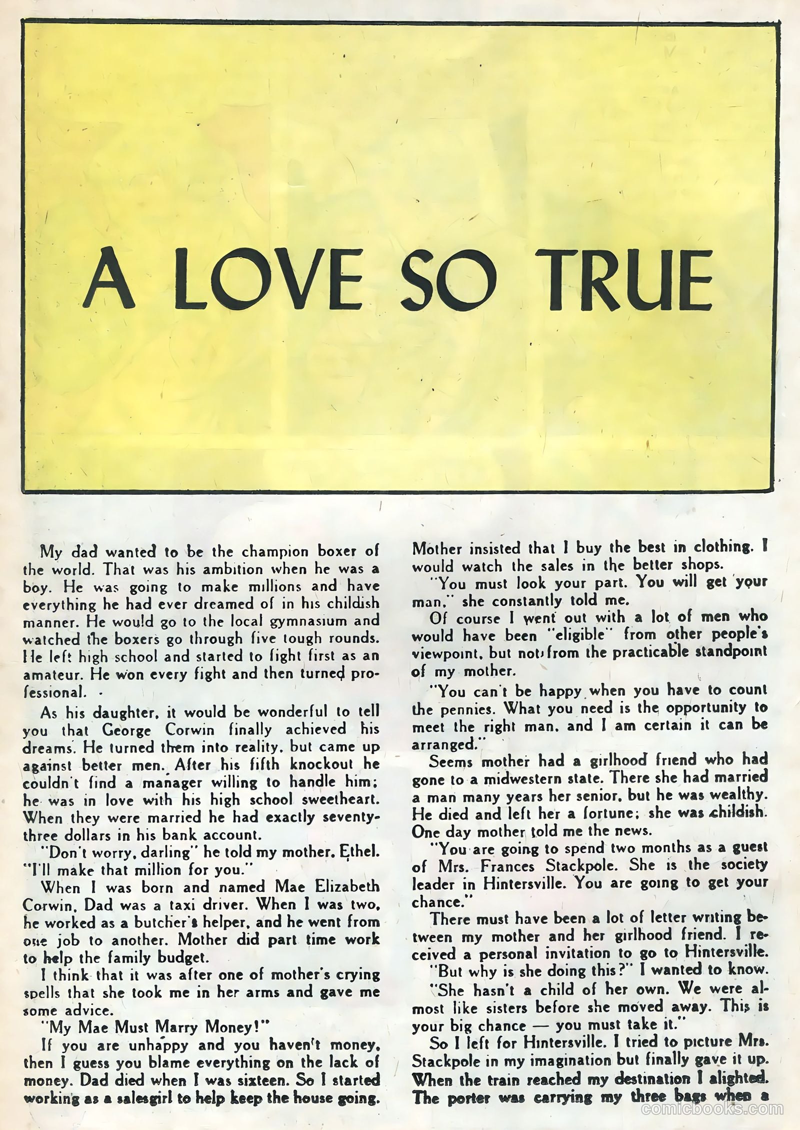 Secrets of Love and Marriage #15 (1959) — page 18 of 36