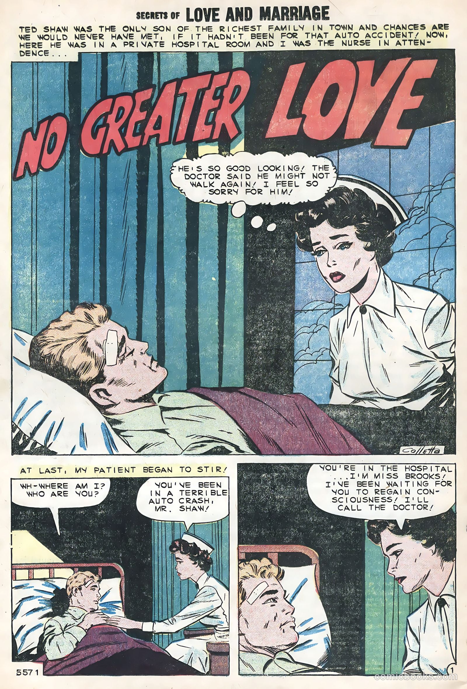 Secrets of Love and Marriage #15 (1959) — page 20 of 36