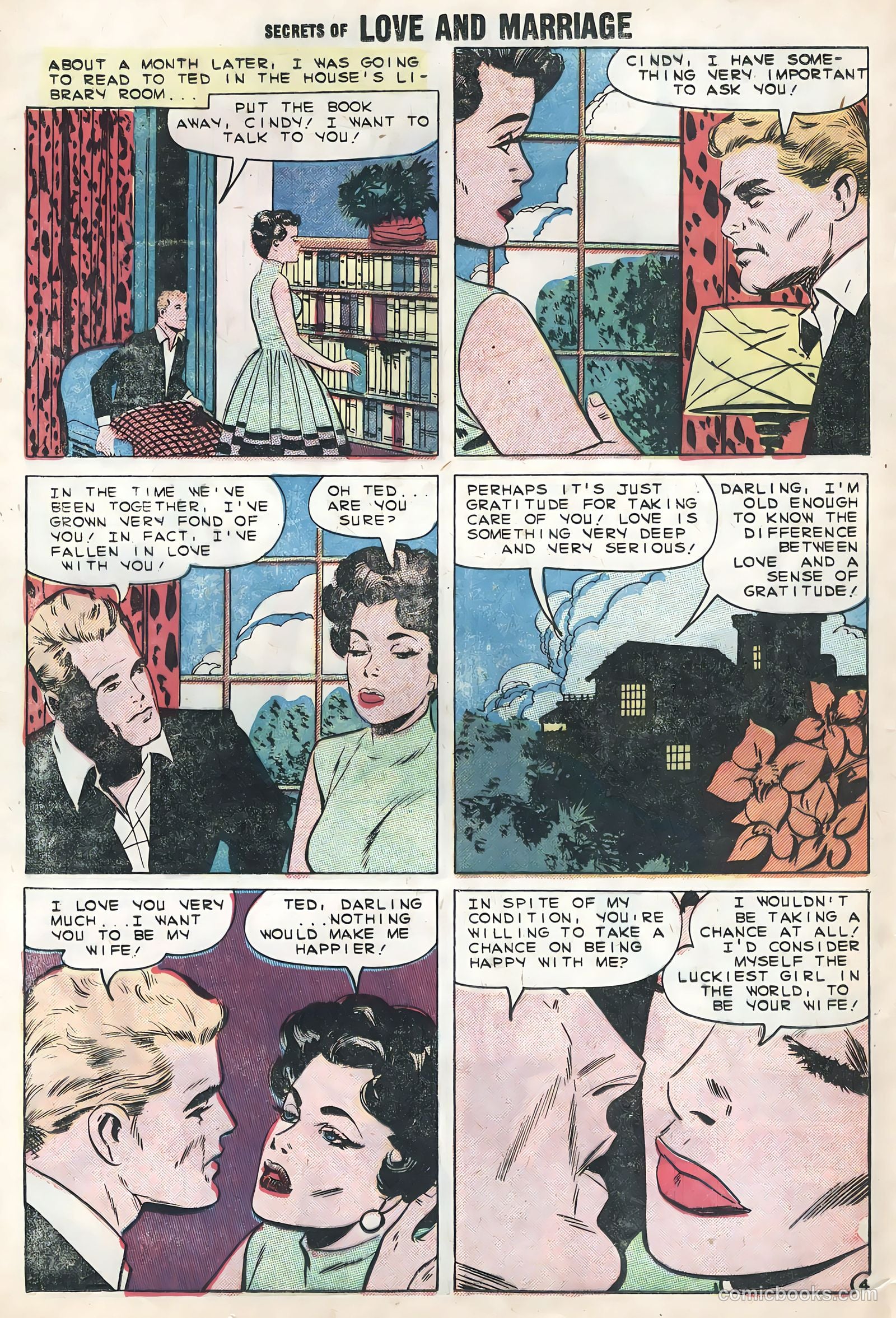 Secrets of Love and Marriage #15 (1959) — page 24 of 36