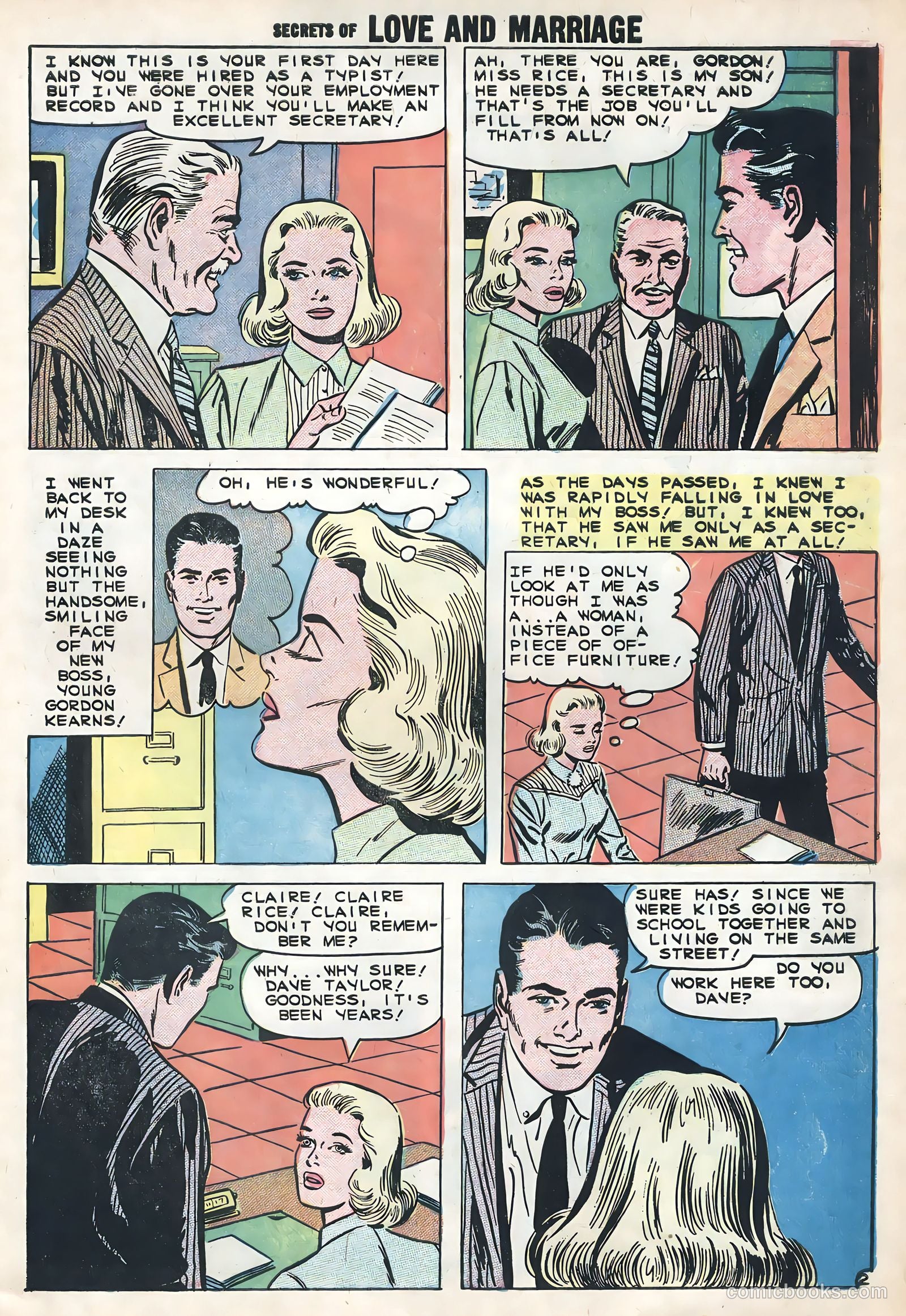 Secrets of Love and Marriage #15 (1959) — page 27 of 36