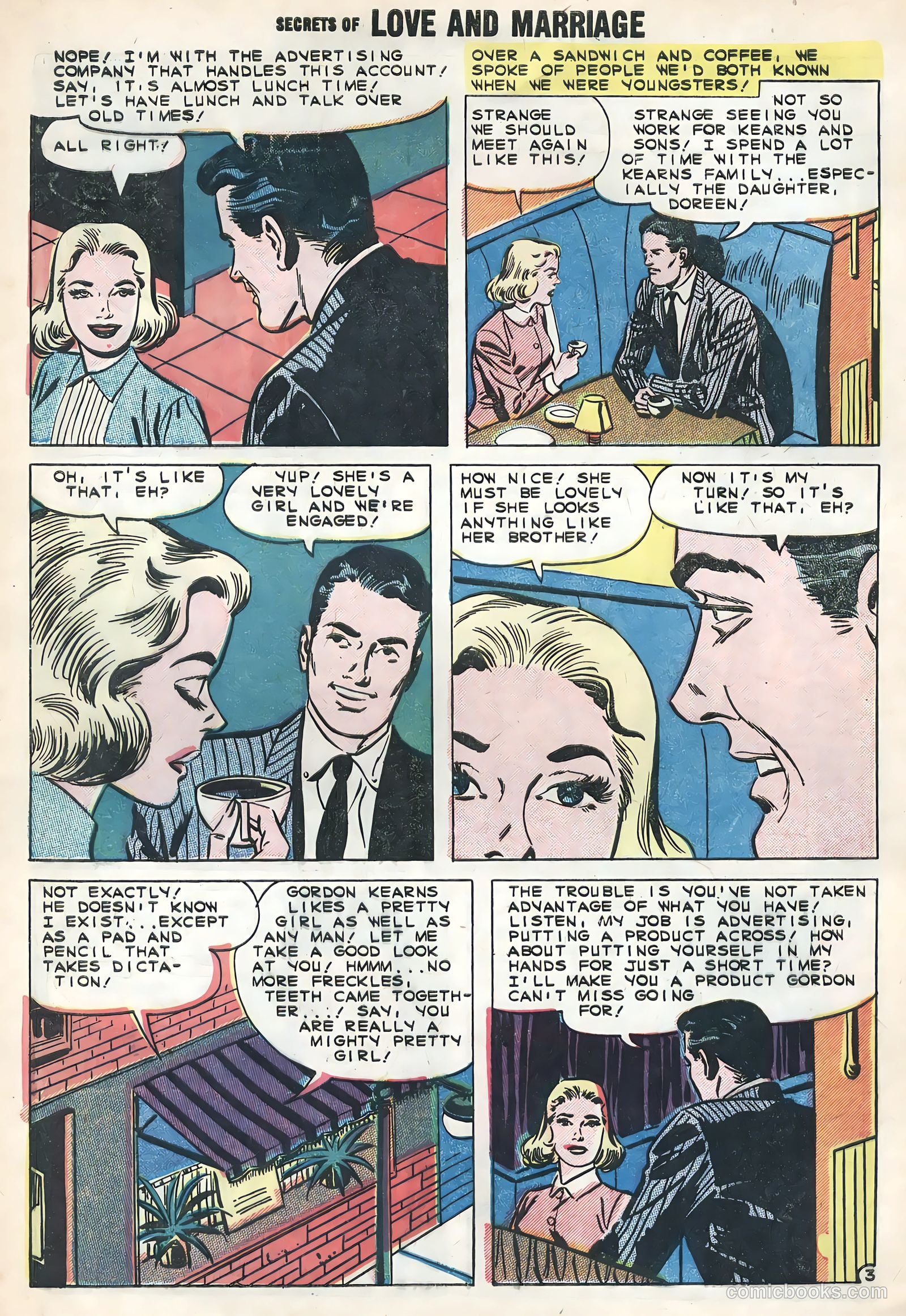Secrets of Love and Marriage #15 (1959) — page 28 of 36