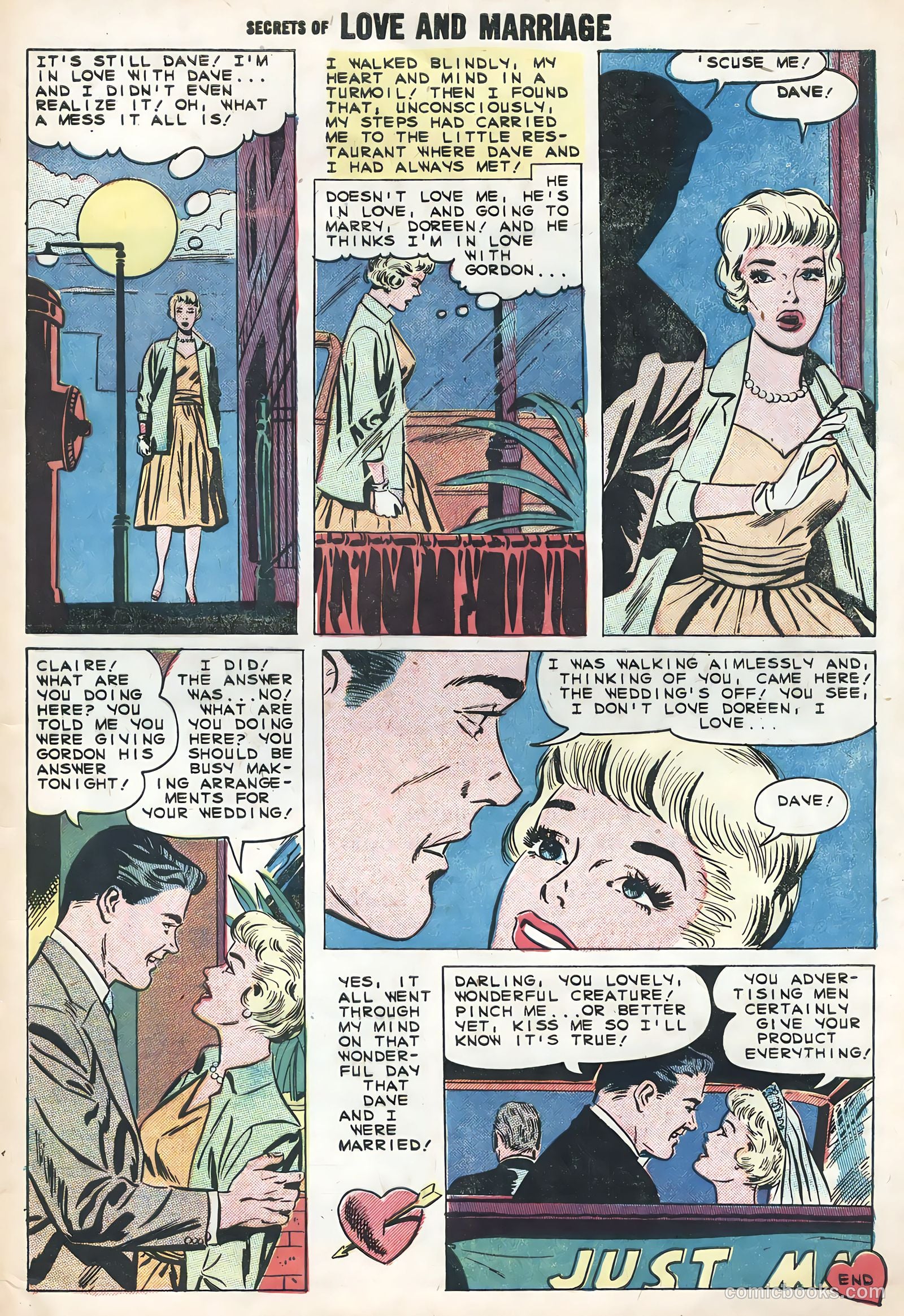 Secrets of Love and Marriage #15 (1959) — page 33 of 36