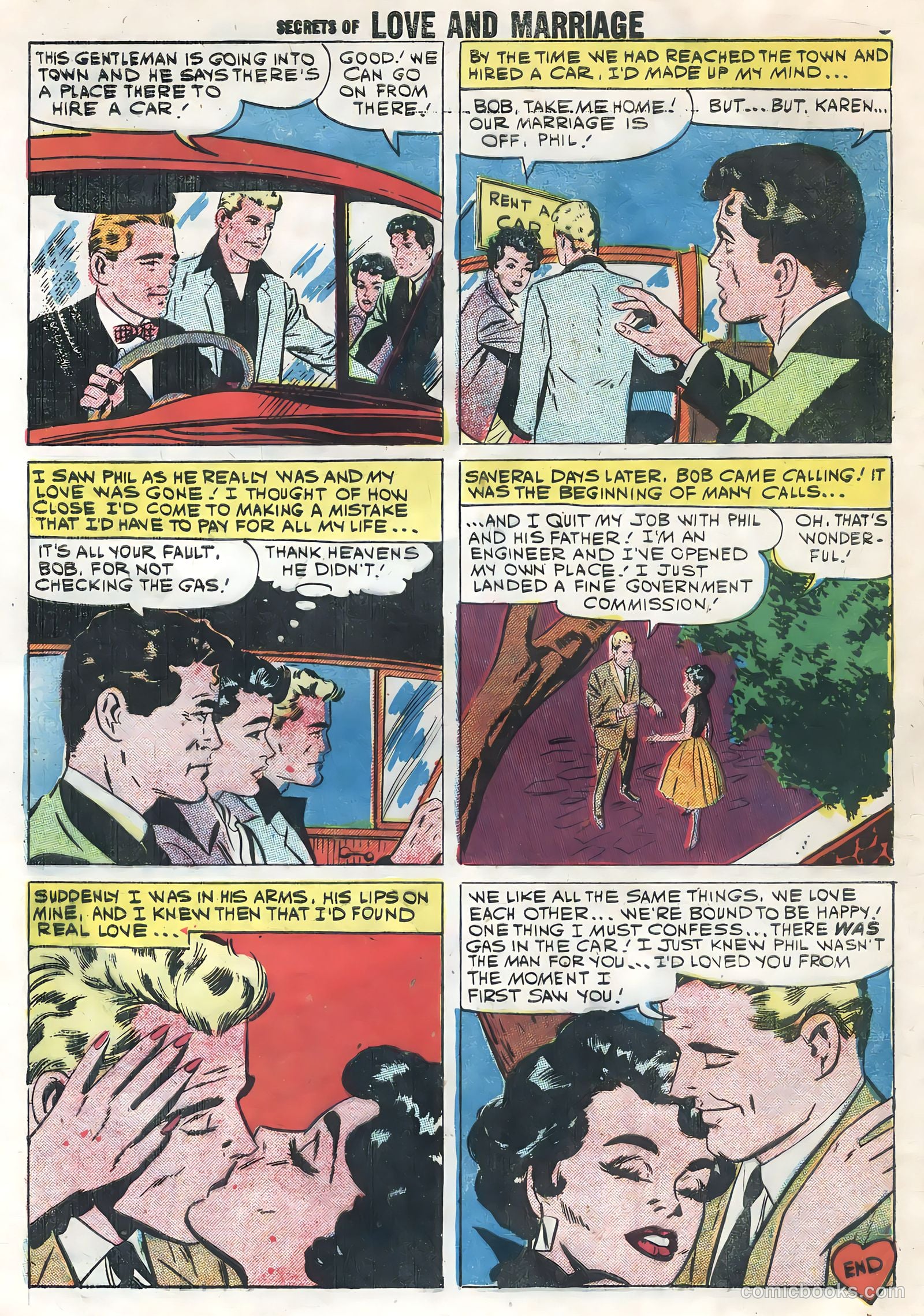 Secrets of Love and Marriage #16 (1959) — page 8 of 36