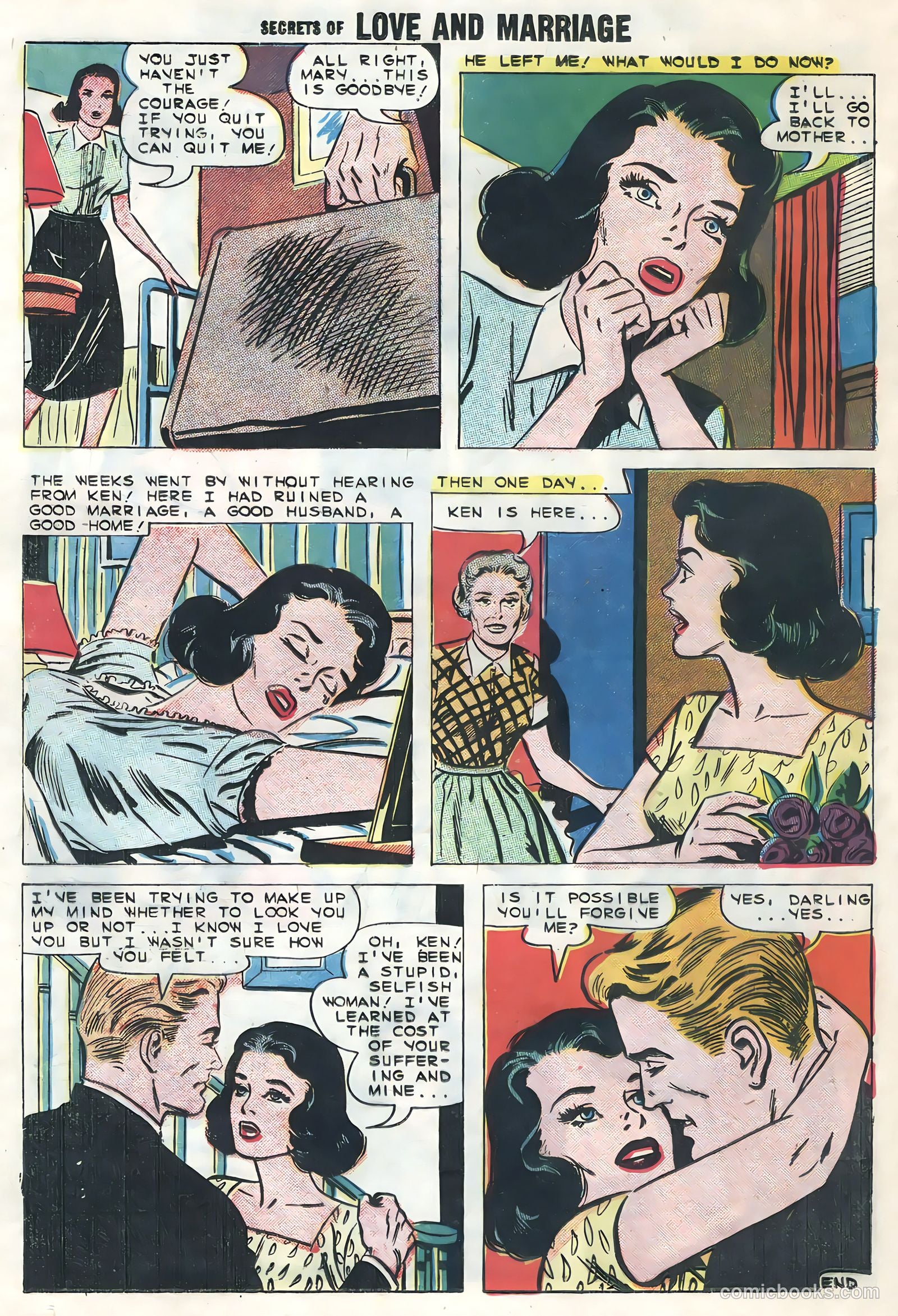 Secrets of Love and Marriage #16 (1959) — page 20 of 36