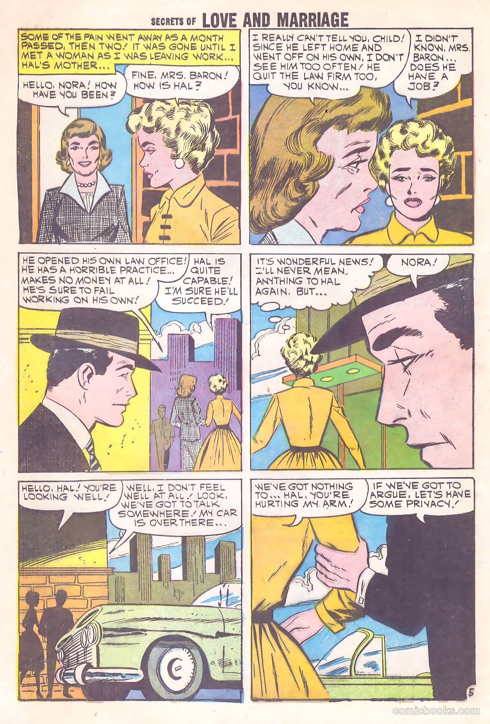 Secrets of Love and Marriage #17 (1960) — page 8 of 36