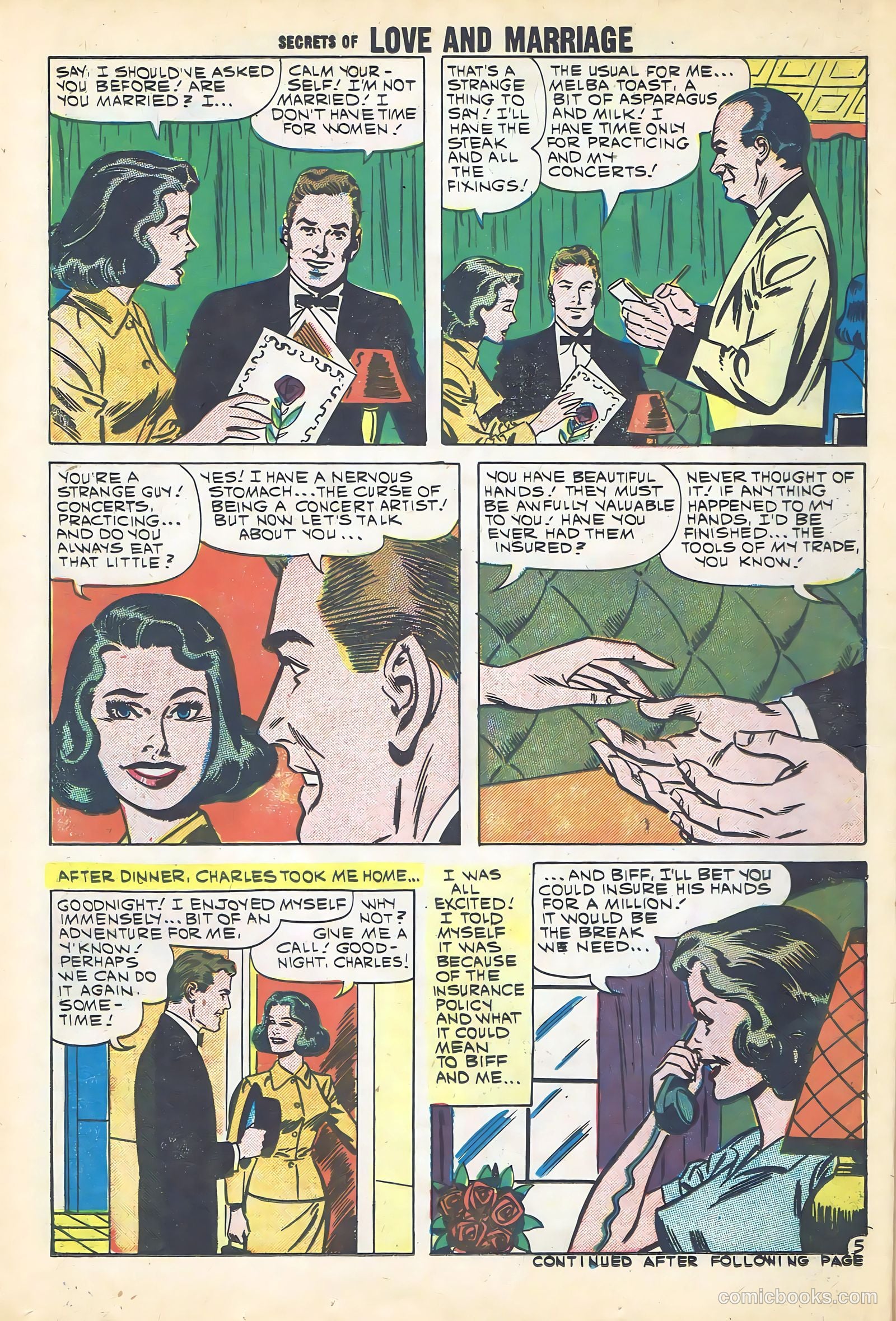 Secrets of Love and Marriage #19 (1960) — page 14 of 36
