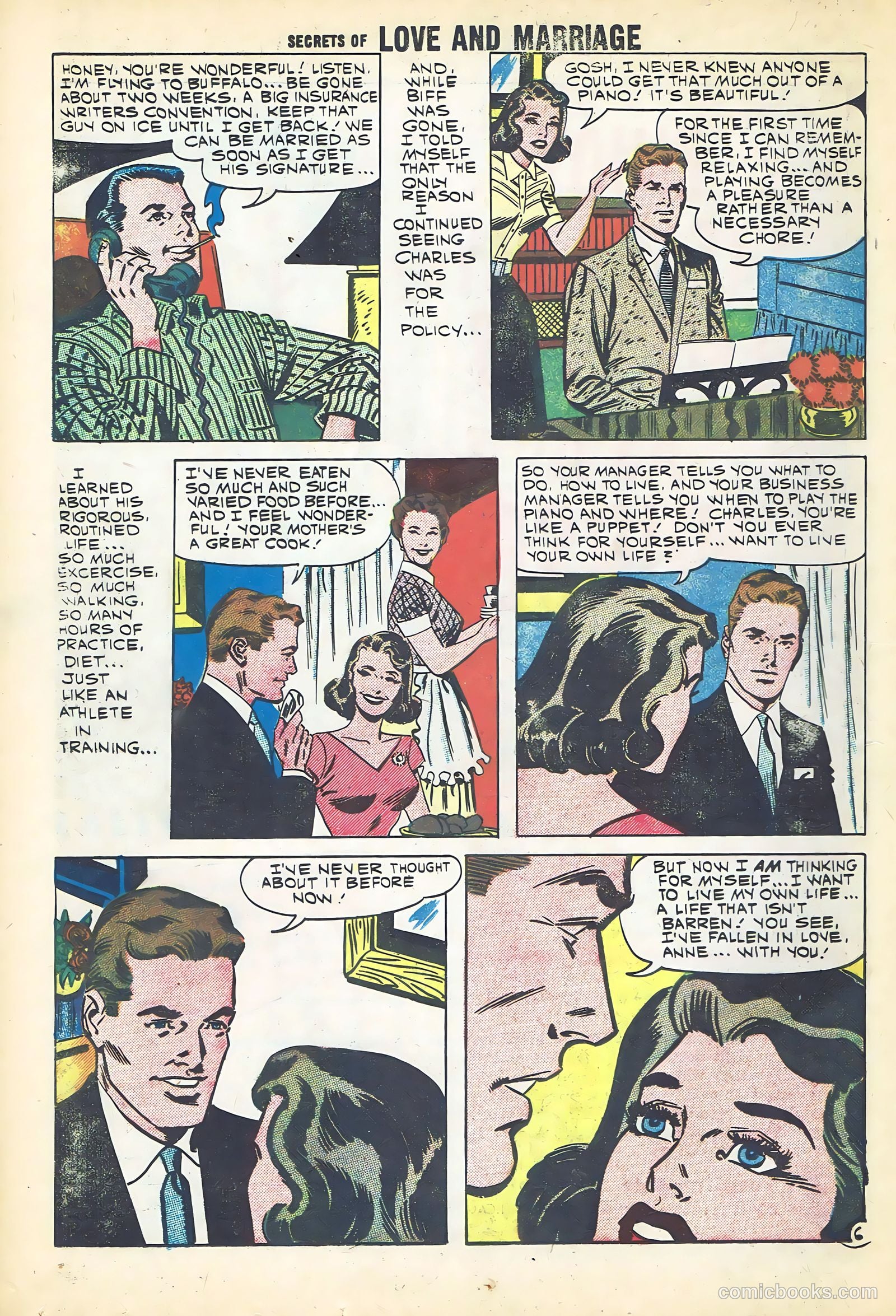 Secrets of Love and Marriage #19 (1960) — page 16 of 36