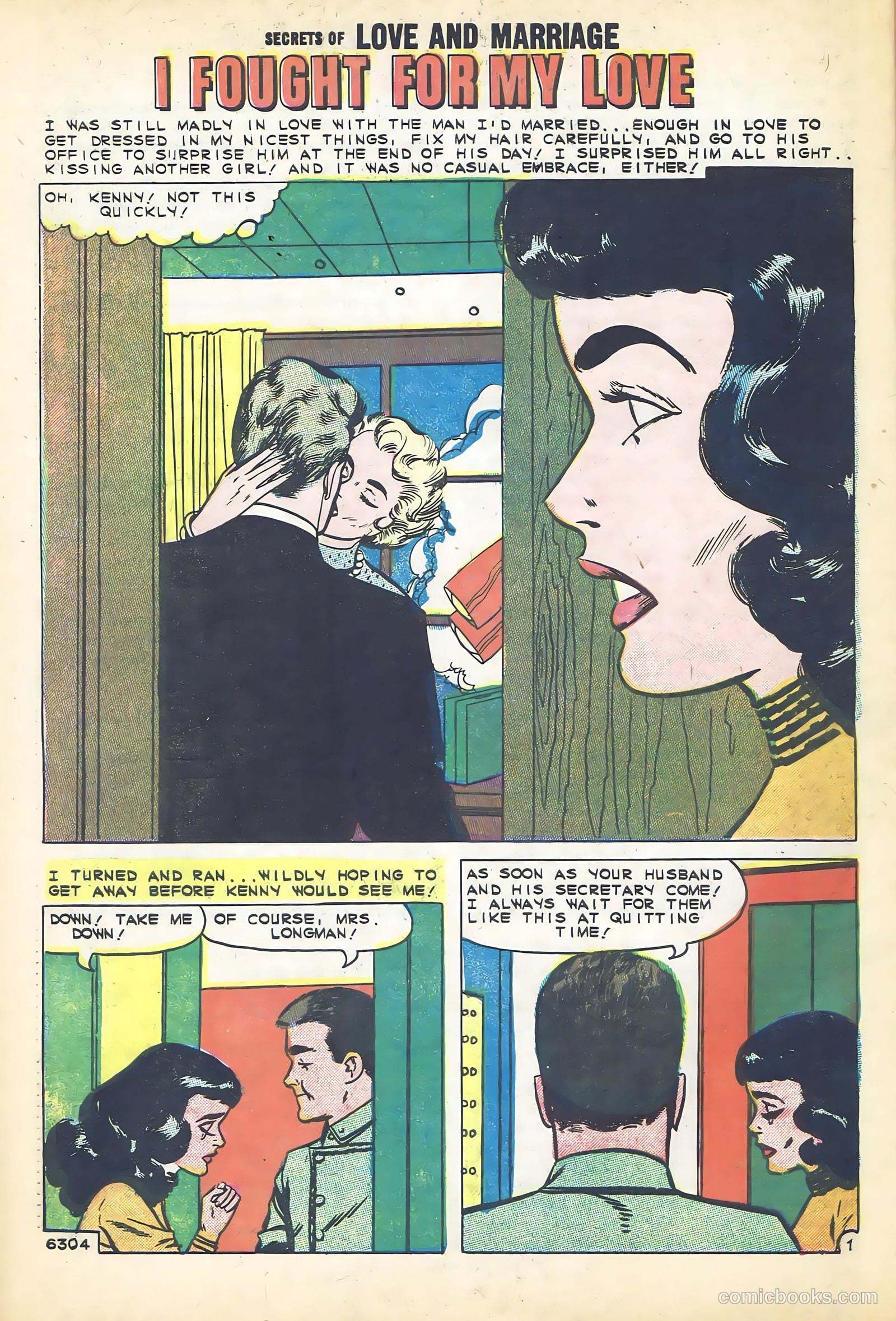 Secrets of Love and Marriage #19 (1960) — page 28 of 36