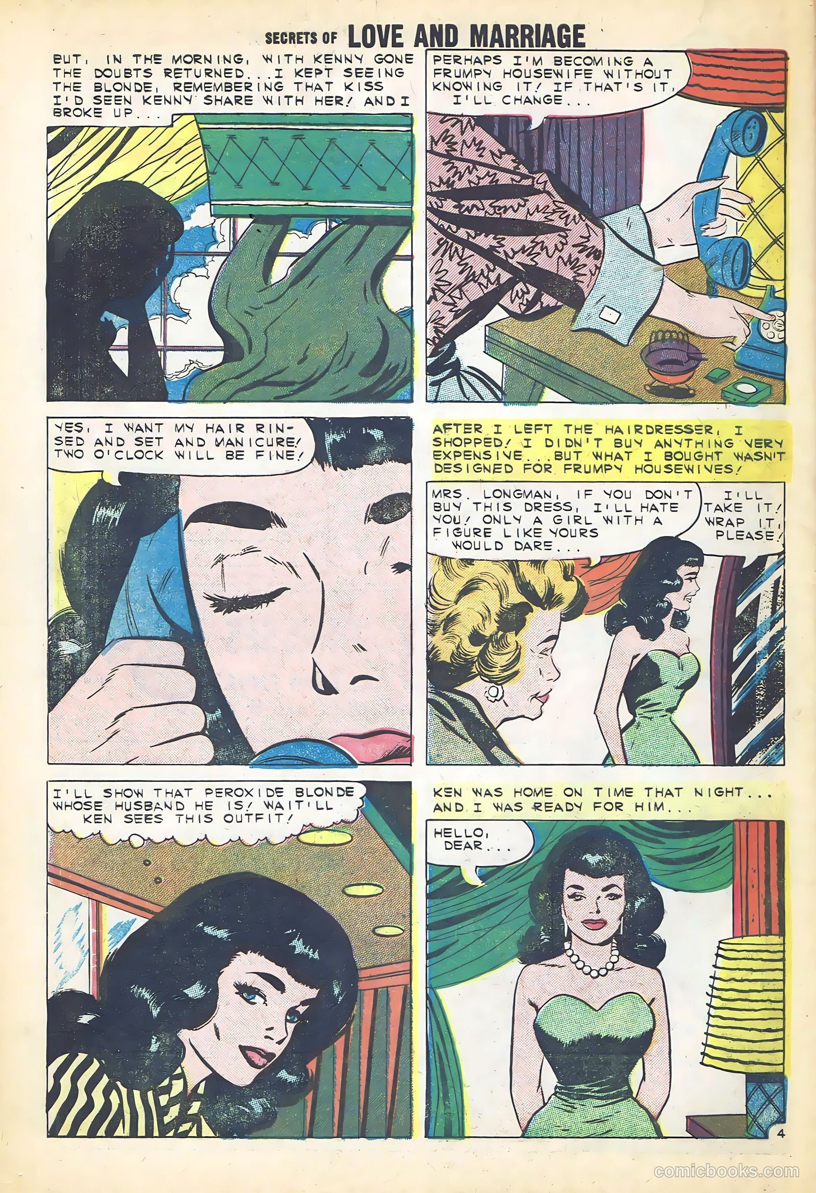 Secrets of Love and Marriage #19 (1960) — page 32 of 36