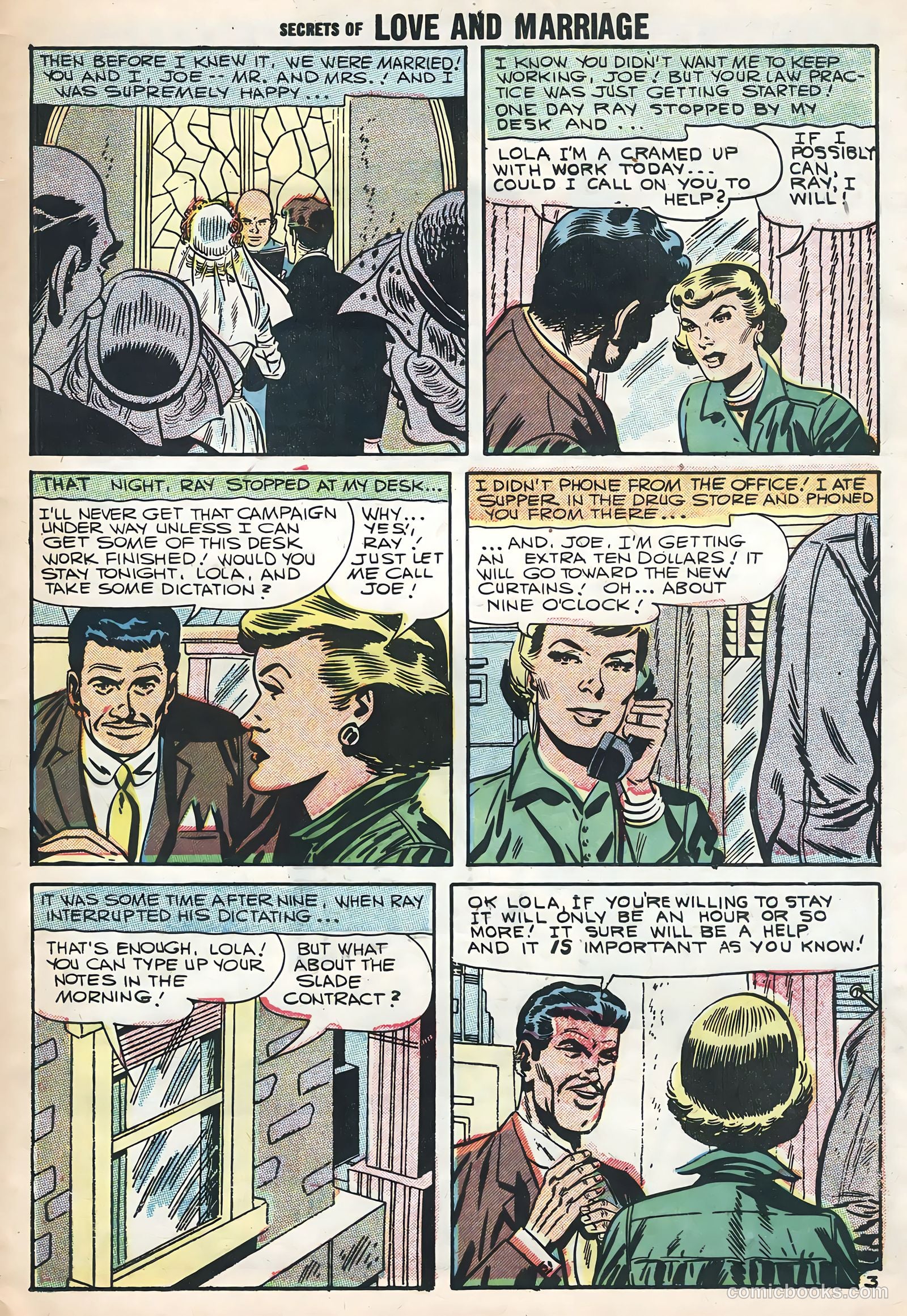 Secrets of Love and Marriage #2 (1957) — page 5 of 36