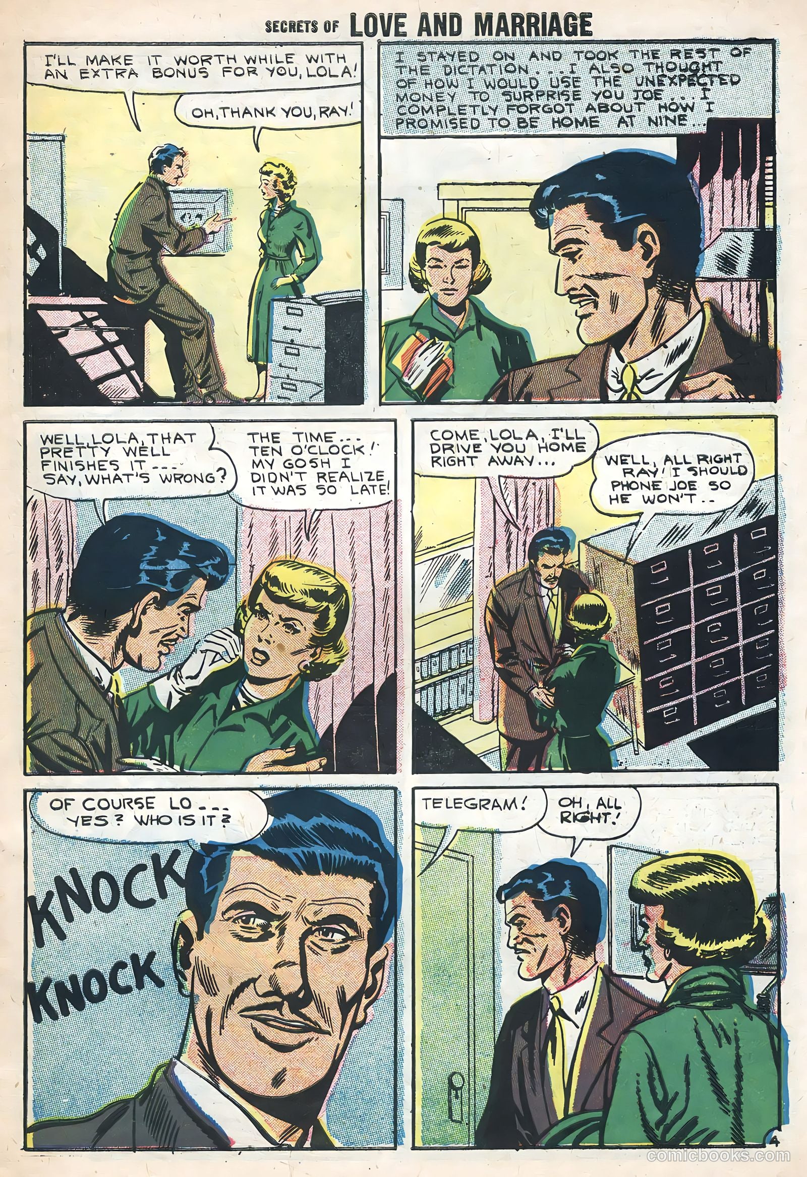 Secrets of Love and Marriage #2 (1957) — page 7 of 36
