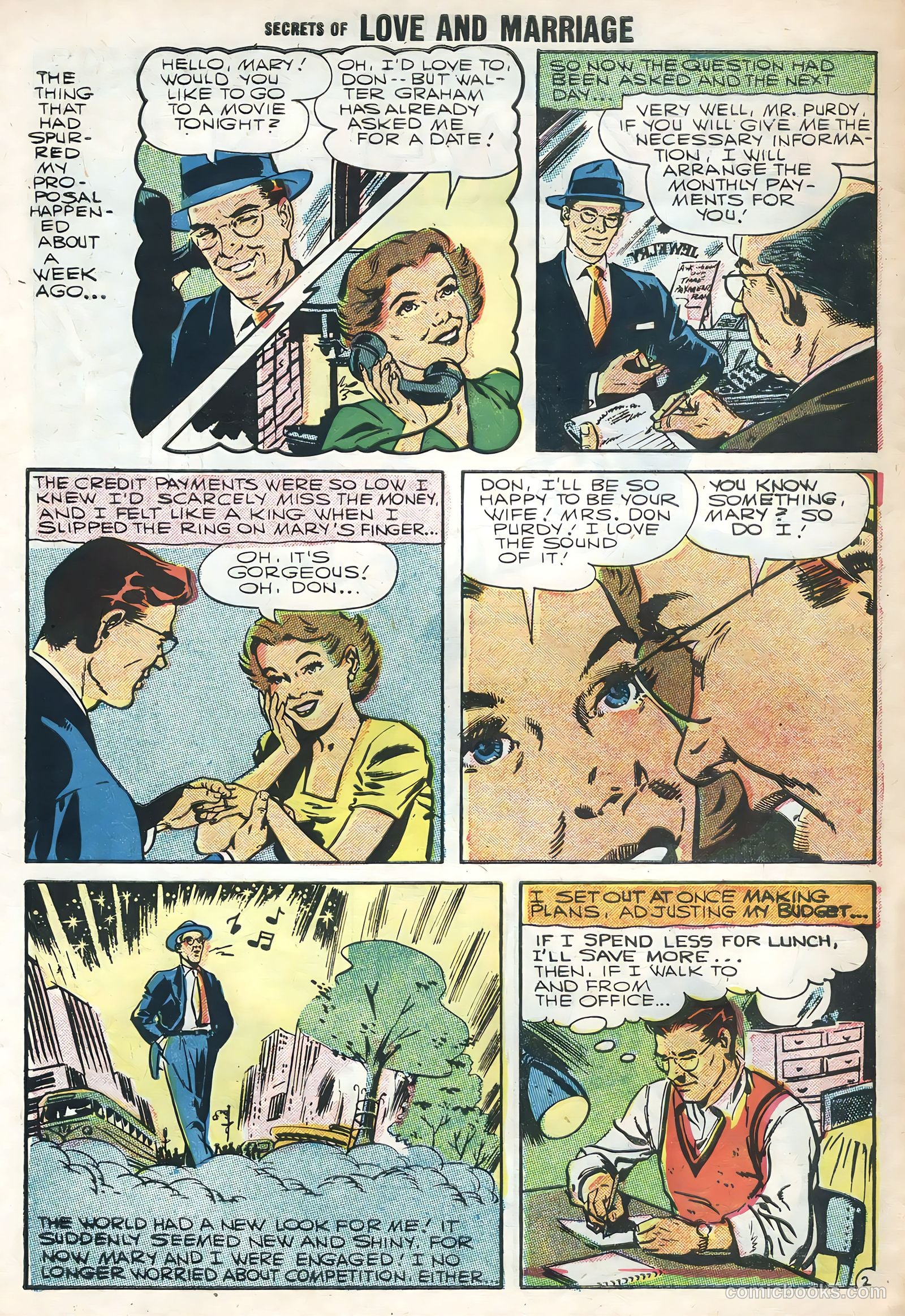 Secrets of Love and Marriage #2 (1957) — page 10 of 36