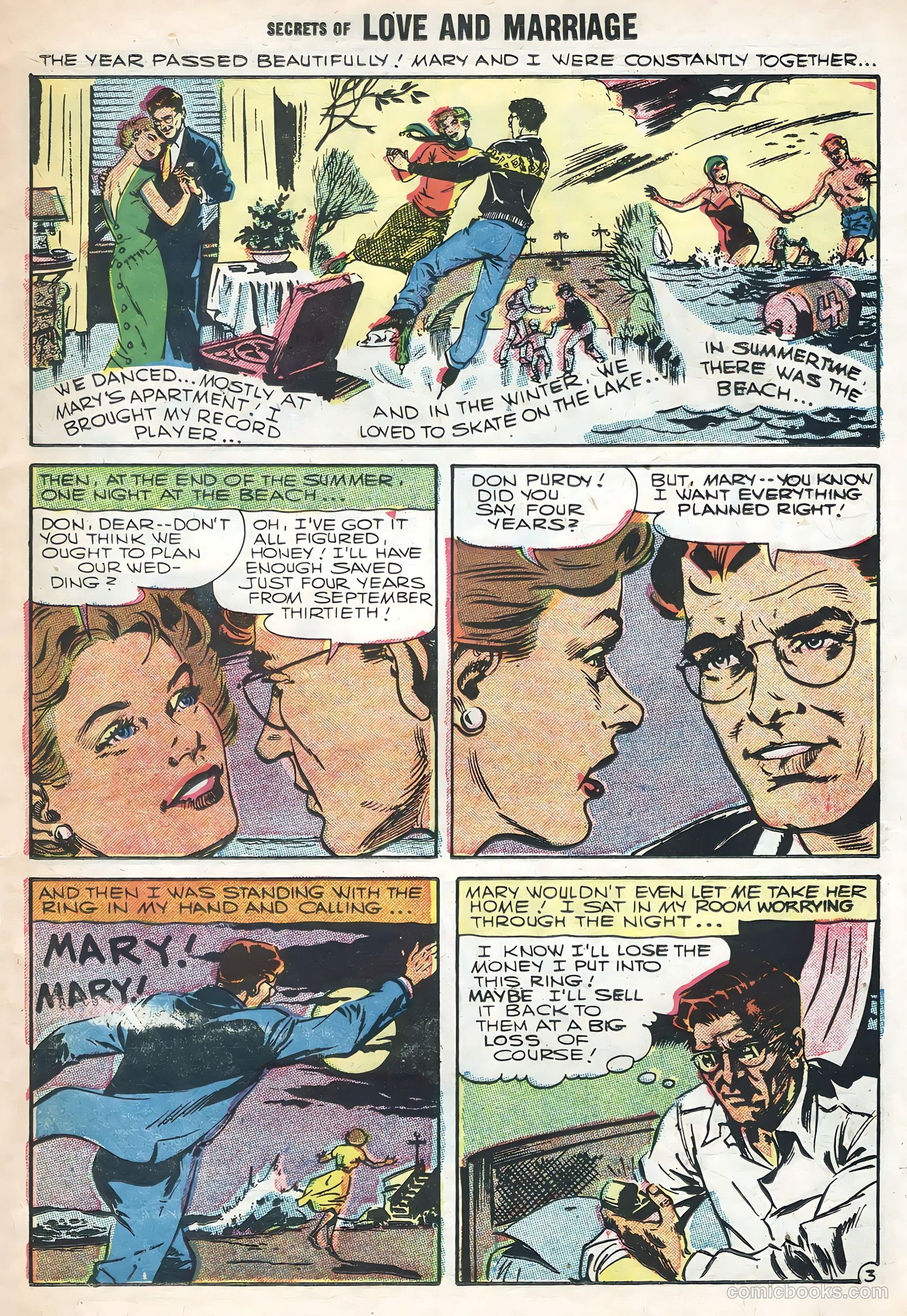 Secrets of Love and Marriage #2 (1957) — page 11 of 36