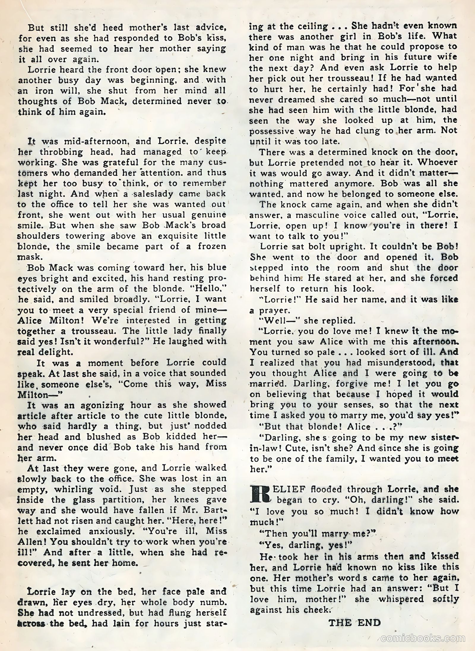 Secrets of Love and Marriage #2 (1957) — page 17 of 36
