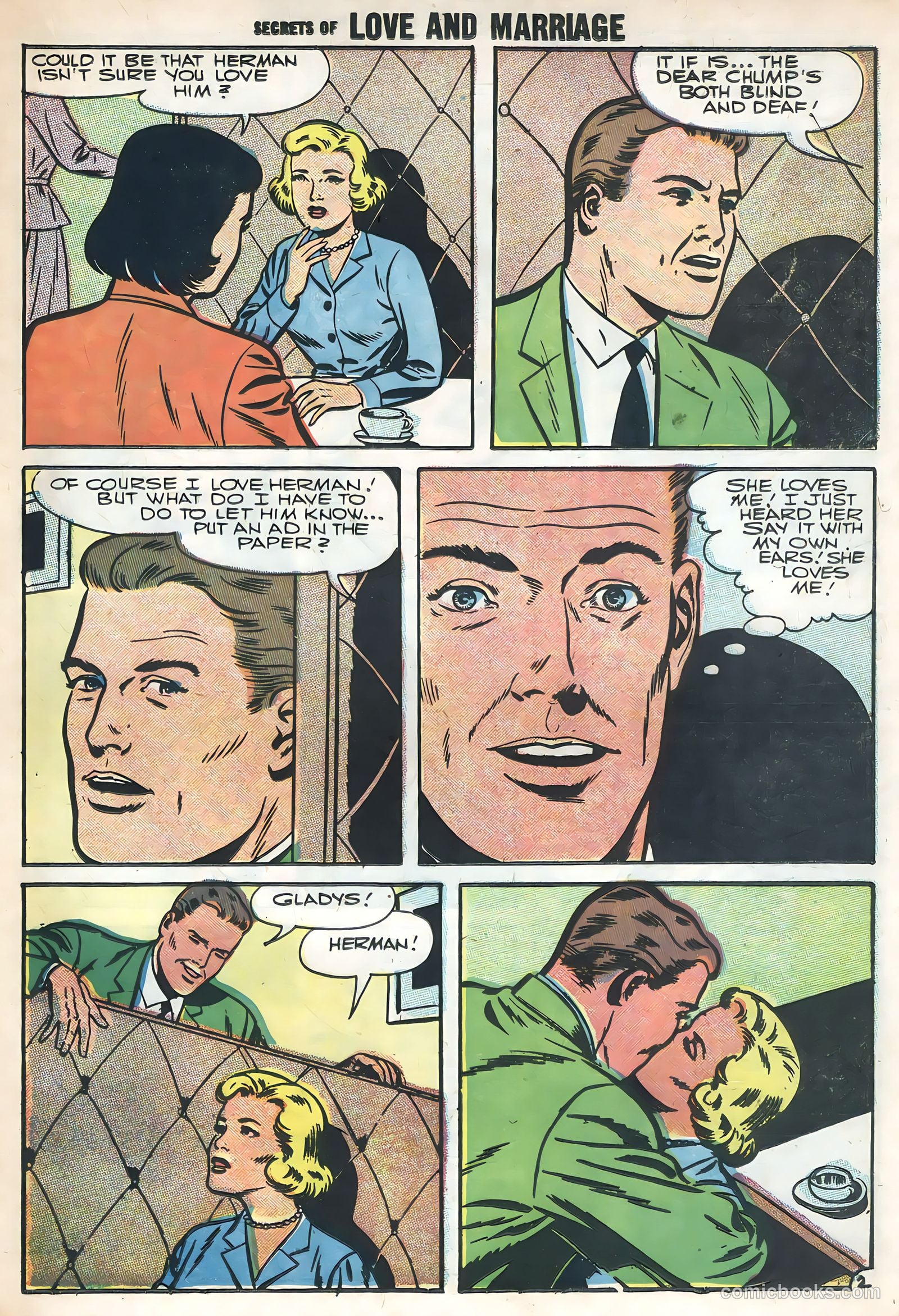 Secrets of Love and Marriage #2 (1957) — page 19 of 36