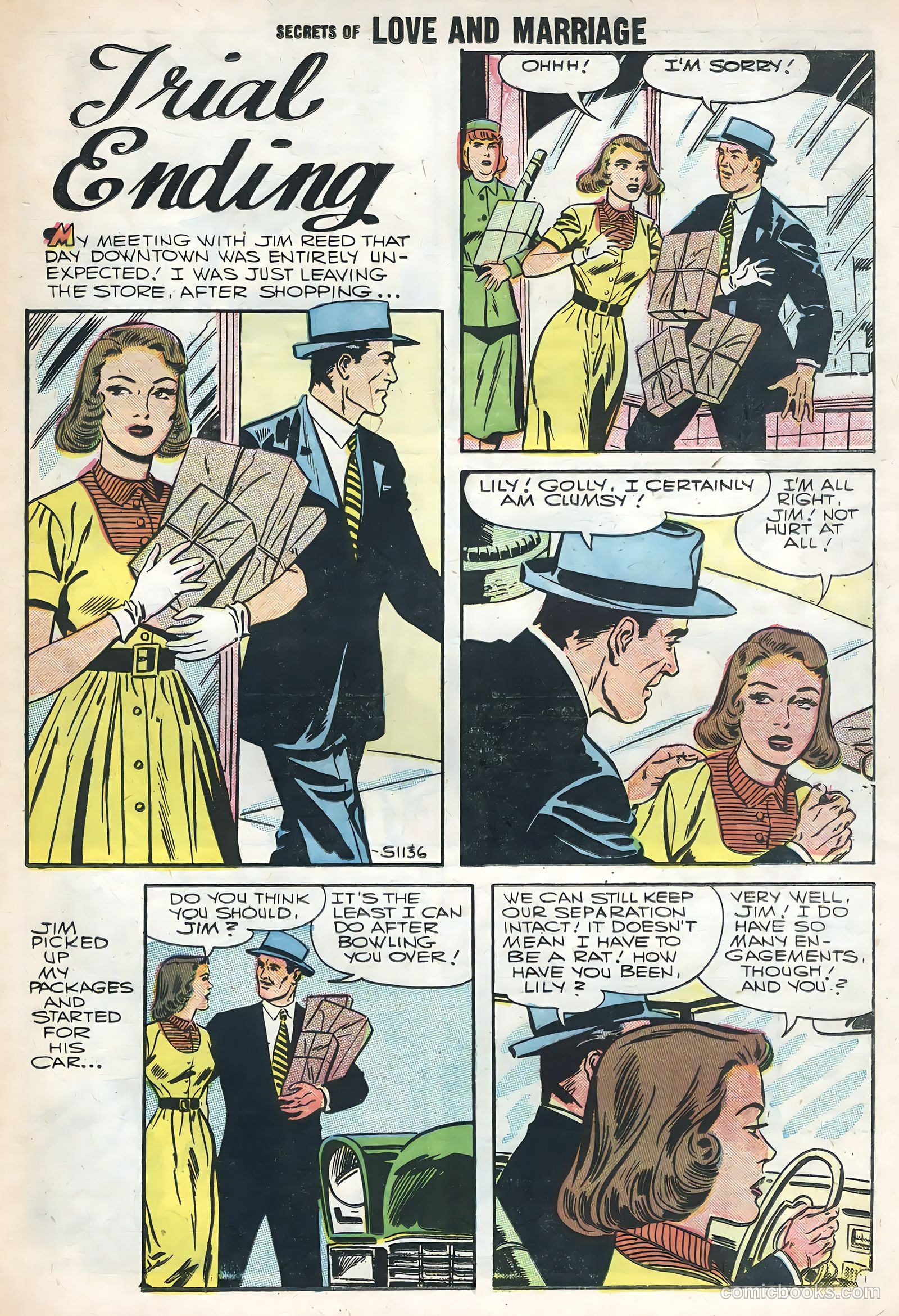 Secrets of Love and Marriage #2 (1957) — page 23 of 36
