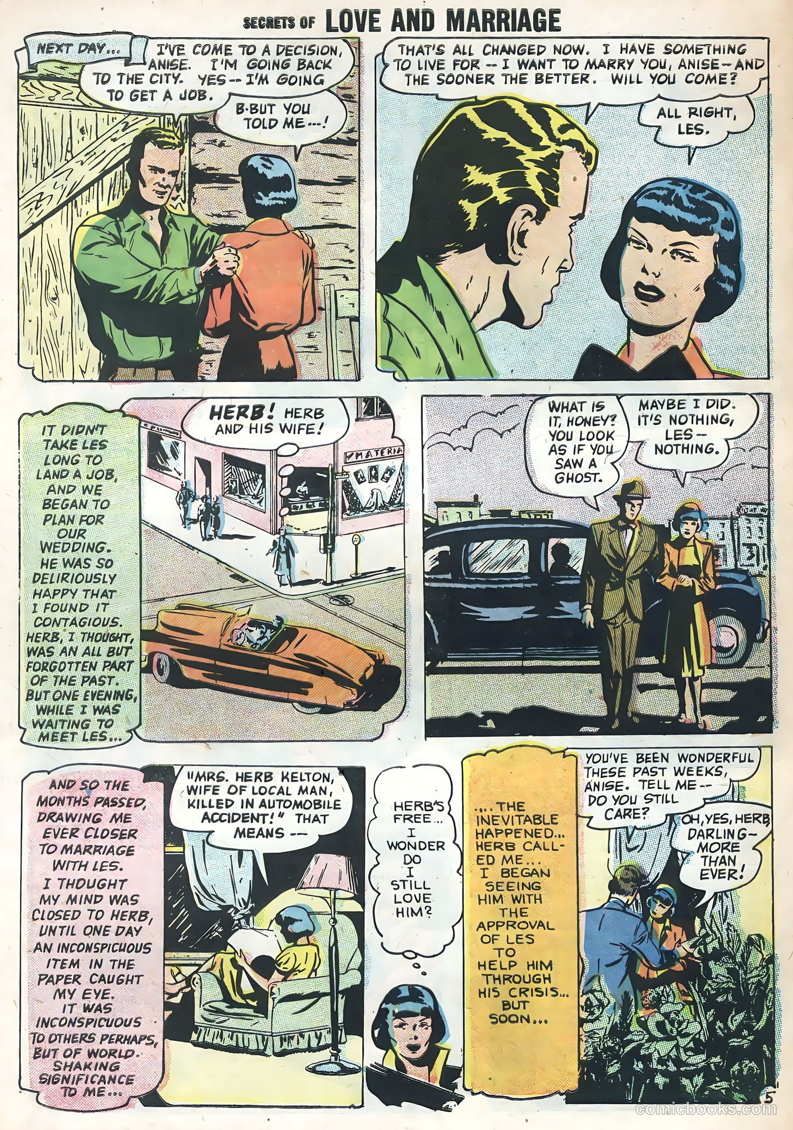 Secrets of Love and Marriage #2 (1957) — page 30 of 36