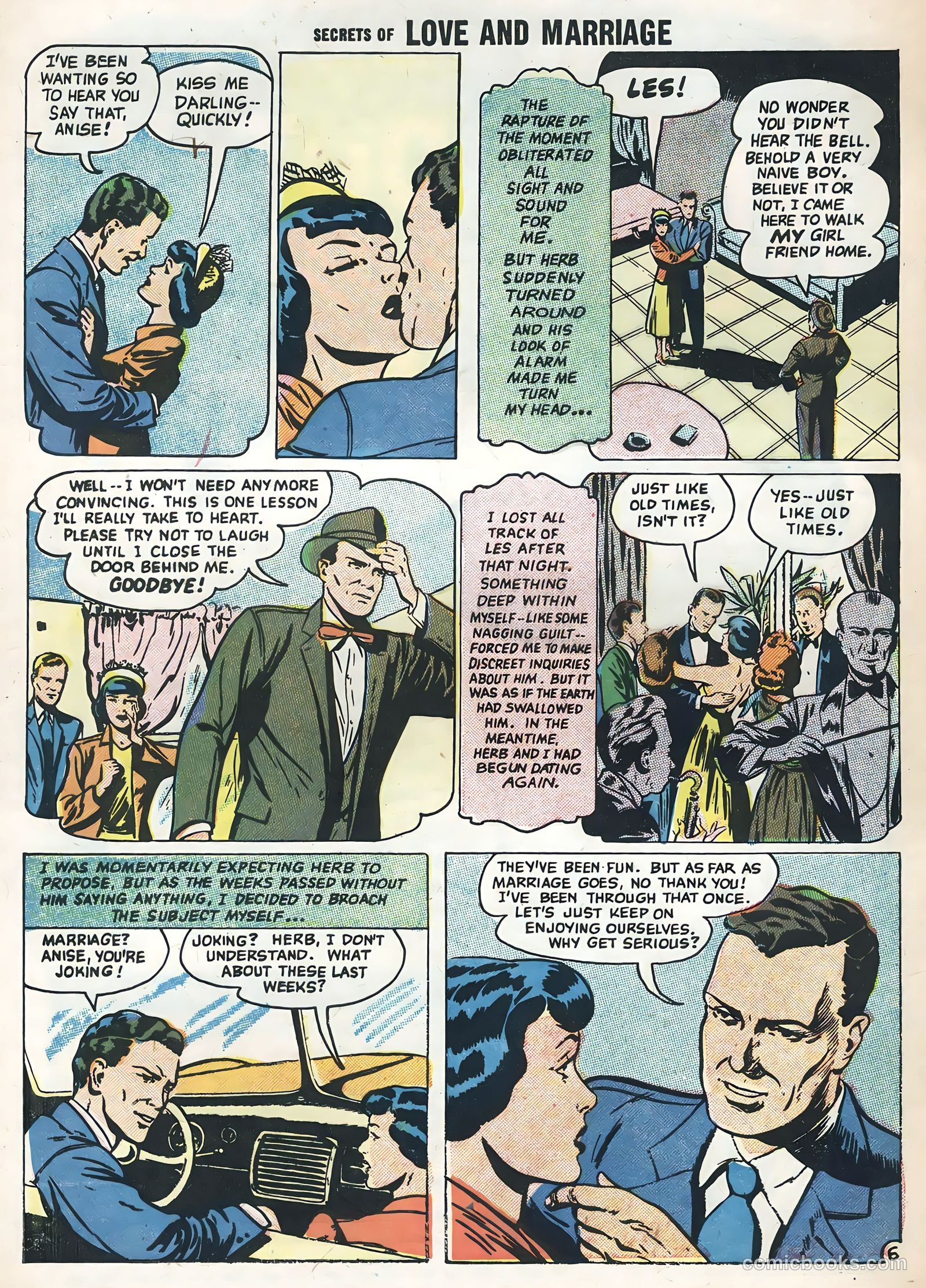 Secrets of Love and Marriage #2 (1957) — page 32 of 36