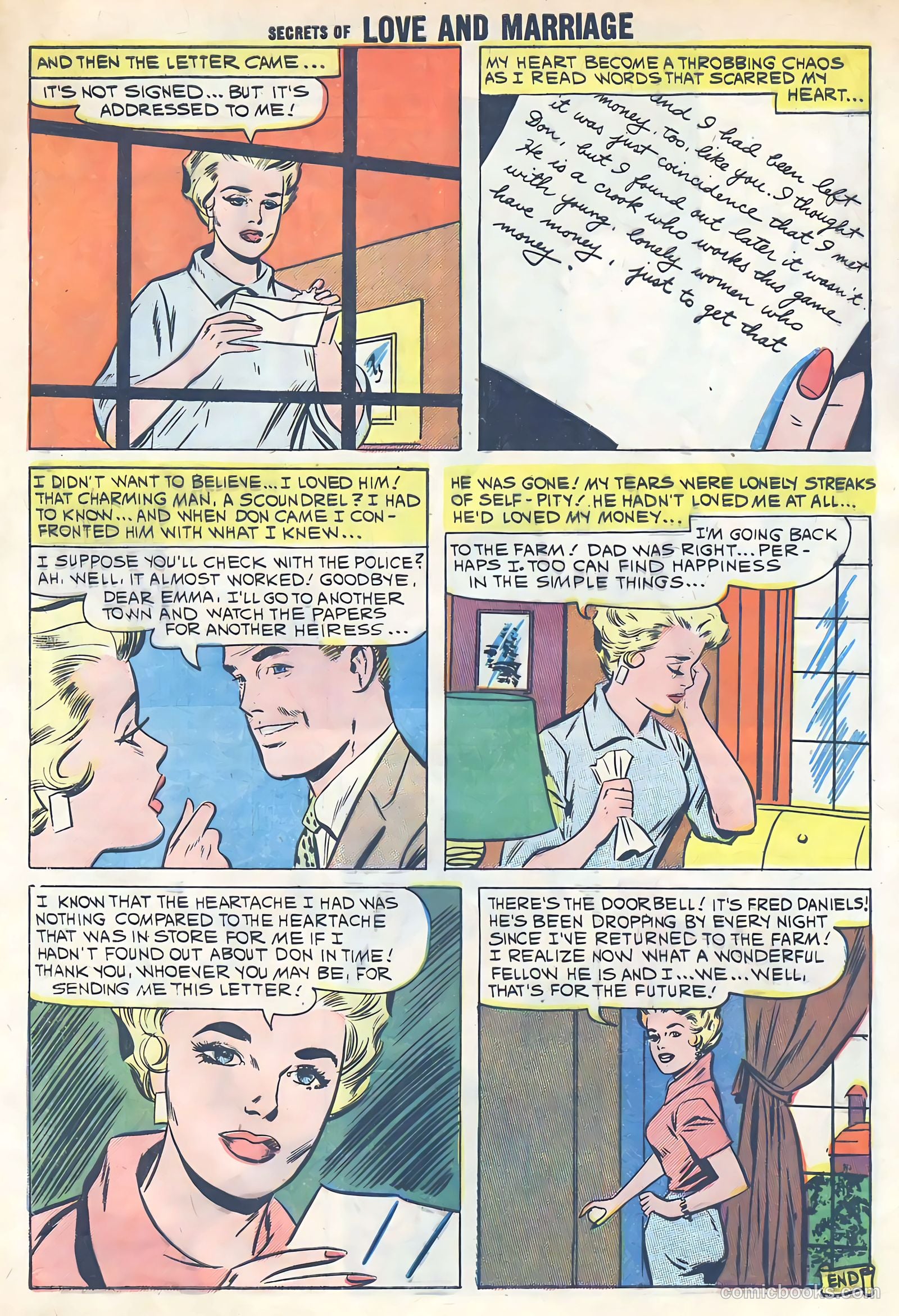 Secrets of Love and Marriage #21 (1960) — page 8 of 36