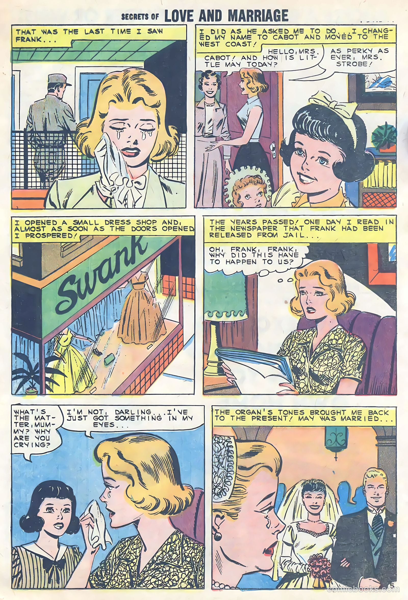 Secrets of Love and Marriage #21 (1960) — page 16 of 36