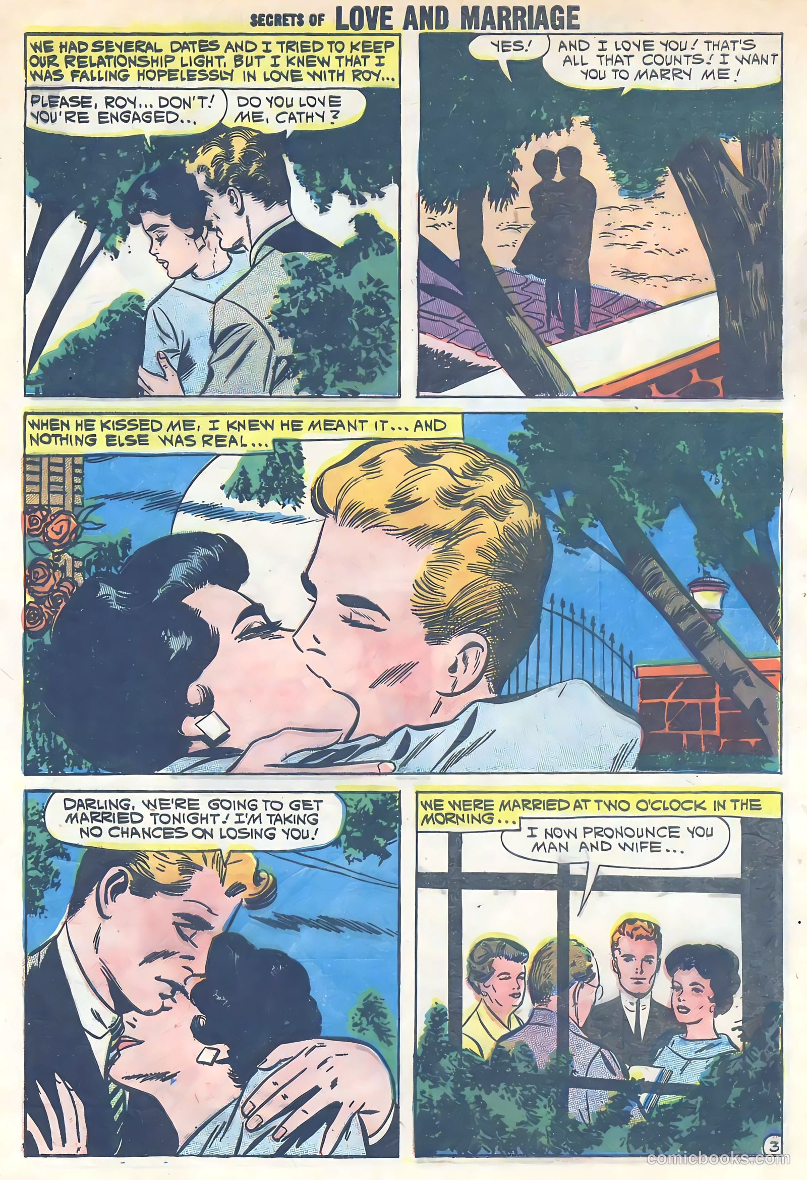 Secrets of Love and Marriage #21 (1960) — page 28 of 36