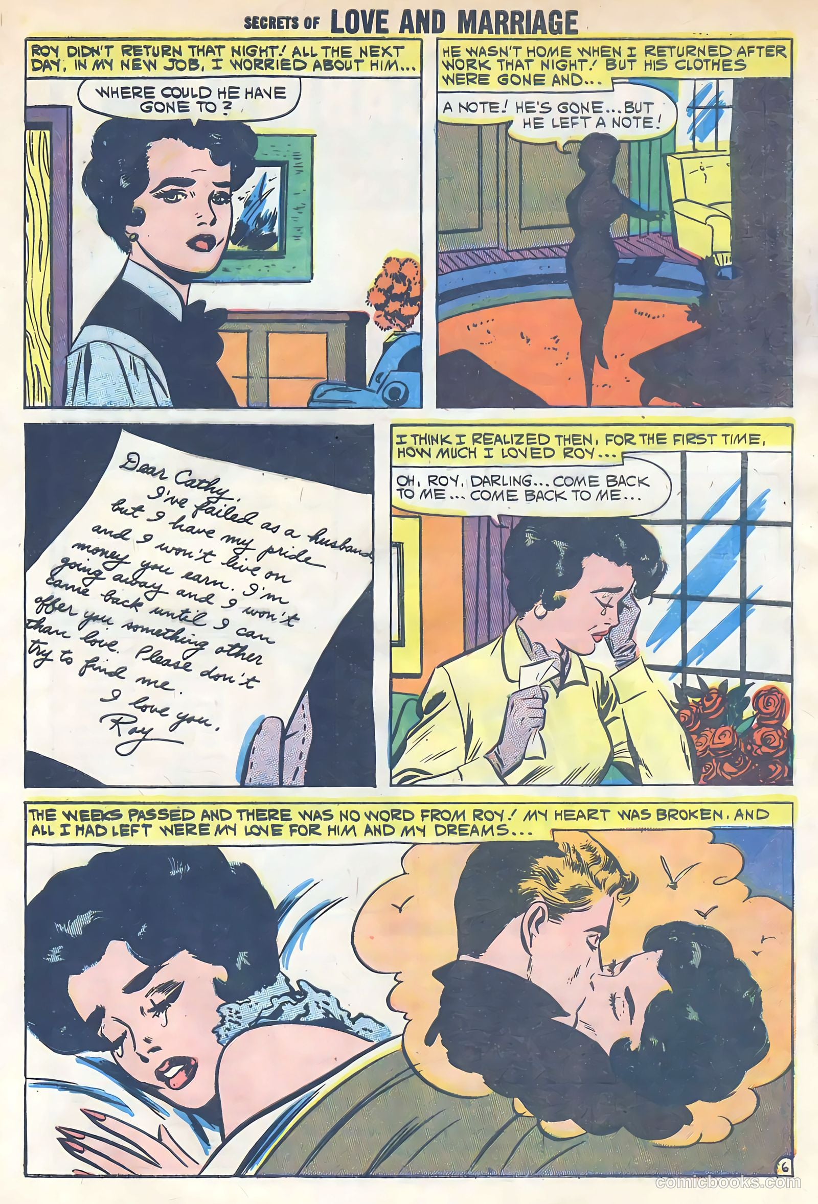 Secrets of Love and Marriage #21 (1960) — page 32 of 36