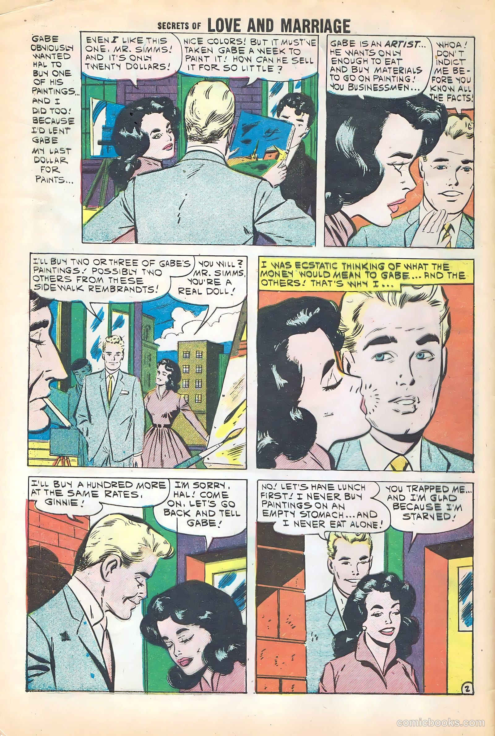 Secrets of Love and Marriage #22 (1960) — page 4 of 36