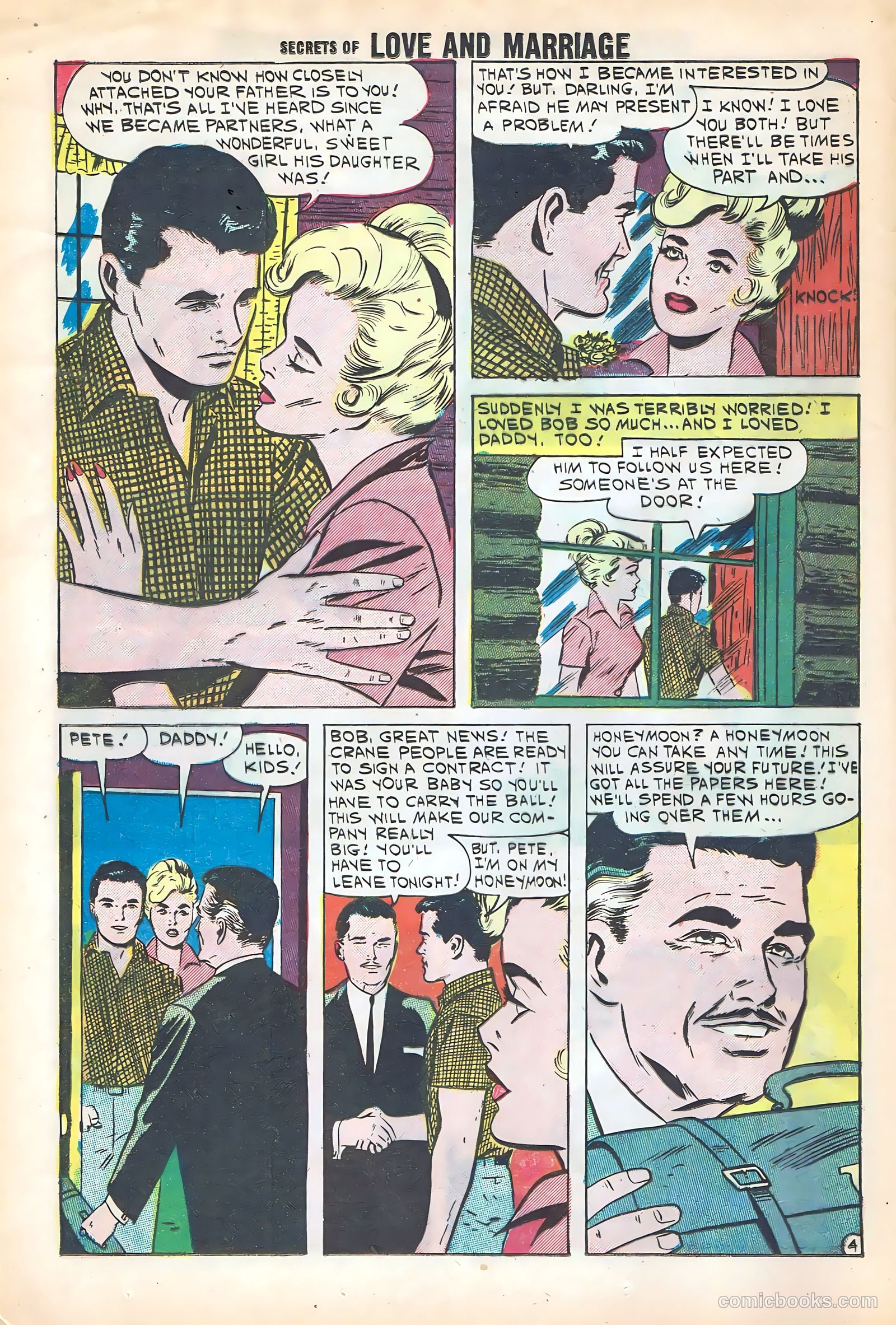 Secrets of Love and Marriage #22 (1960) — page 12 of 36