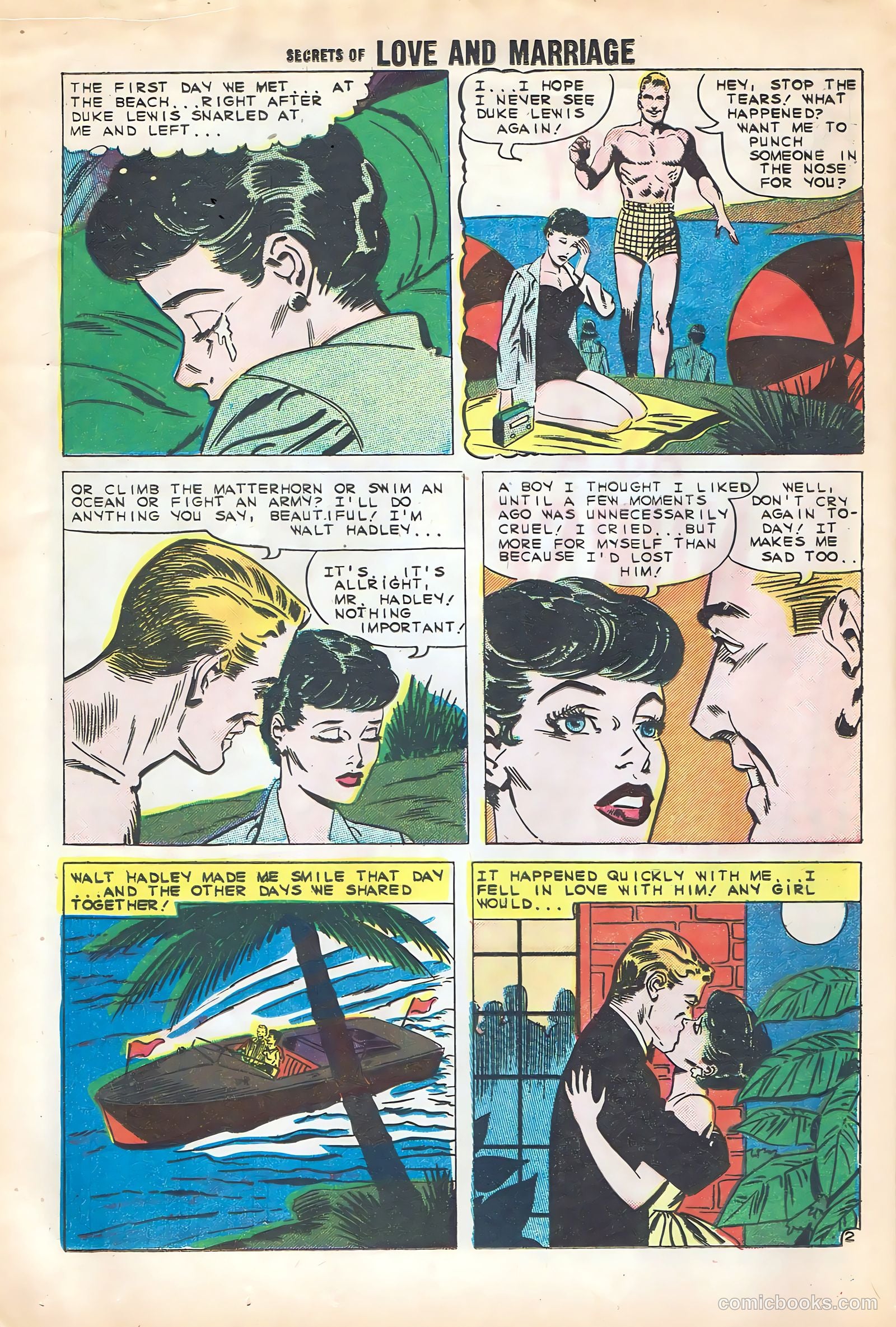 Secrets of Love and Marriage #22 (1960) — page 16 of 36