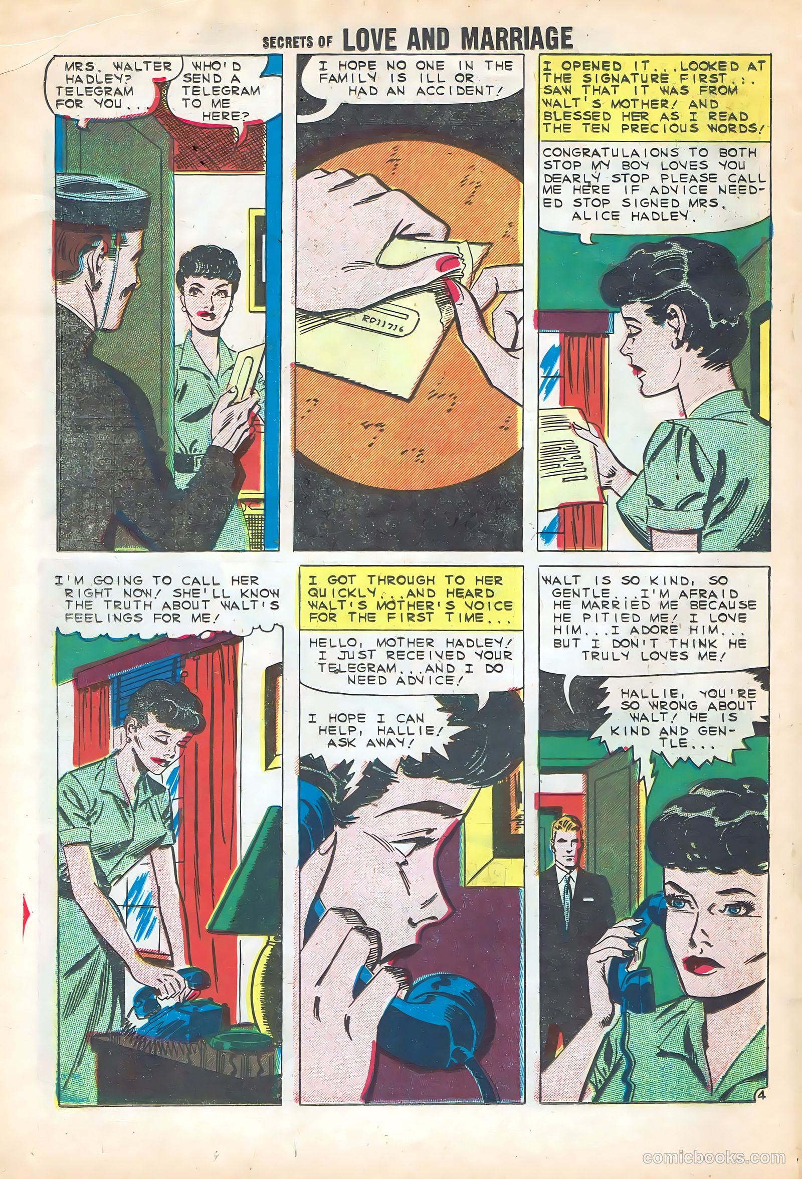 Secrets of Love and Marriage #22 (1960) — page 18 of 36