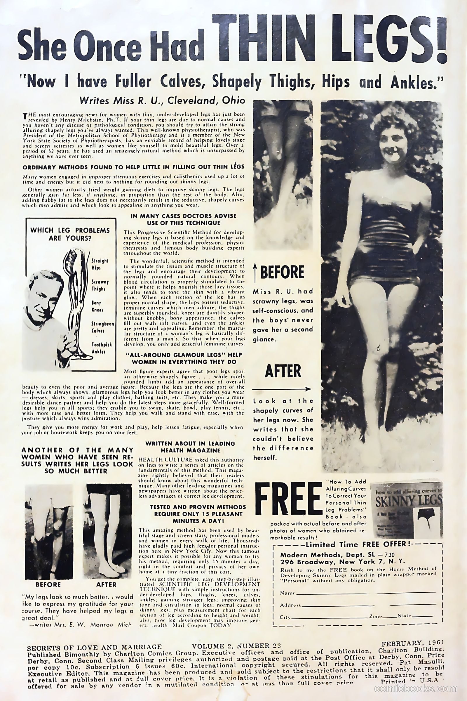 Secrets of Love and Marriage #23 (1961) — page 2 of 36