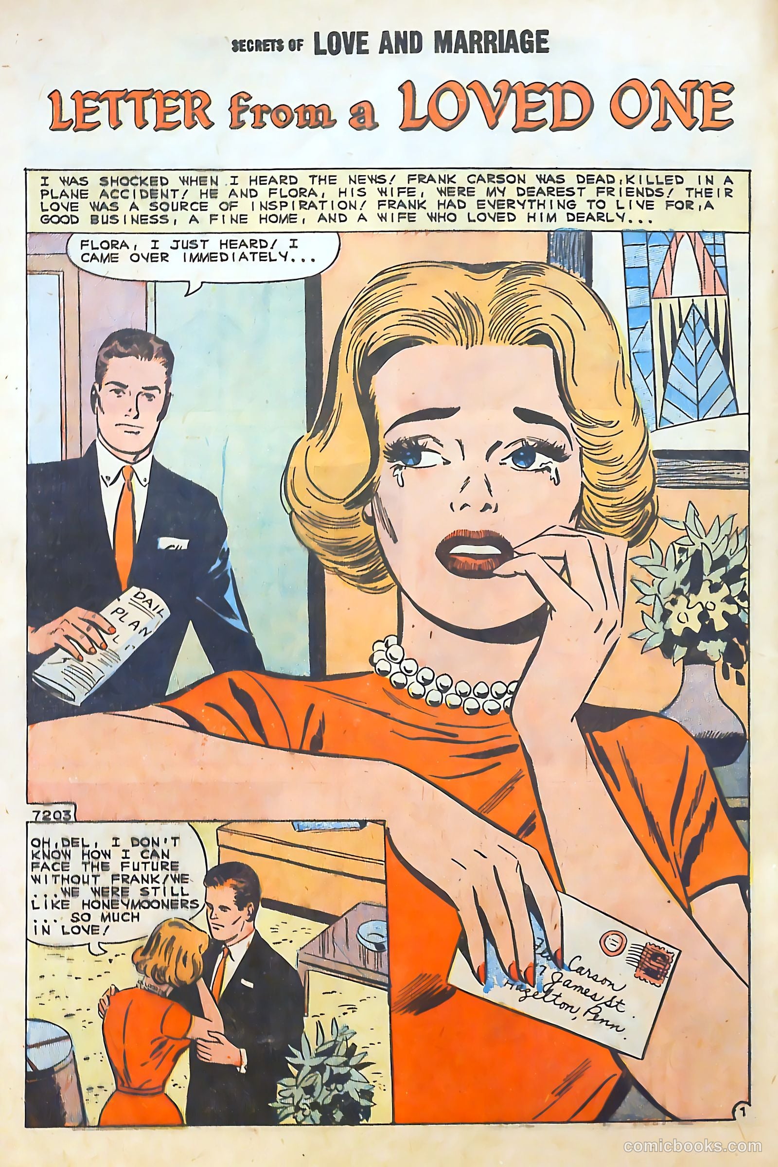 Secrets of Love and Marriage #23 (1961) — page 28 of 36