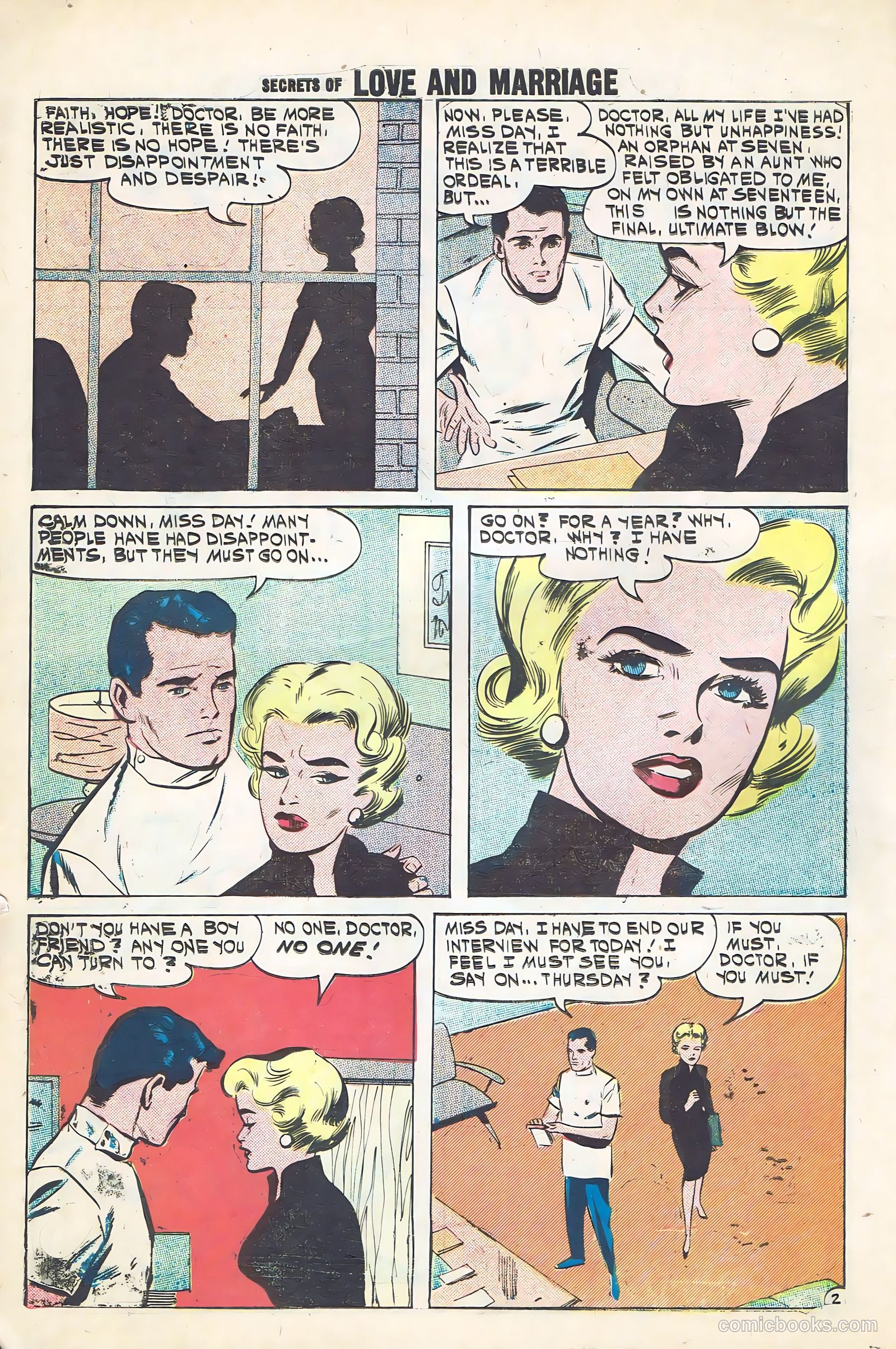 Secrets of Love and Marriage #24 (1961) — page 4 of 36