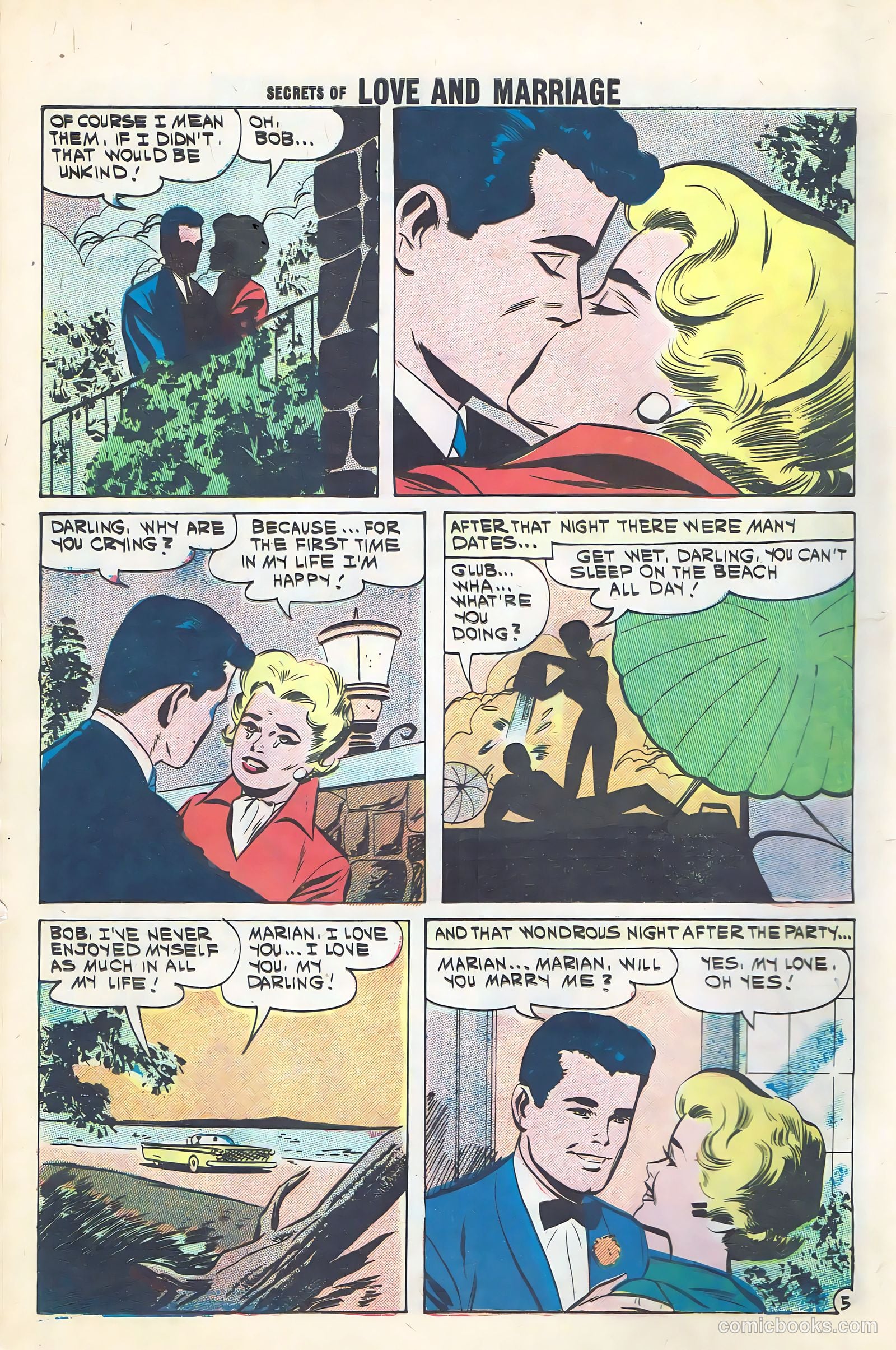 Secrets of Love and Marriage #24 (1961) — page 8 of 36
